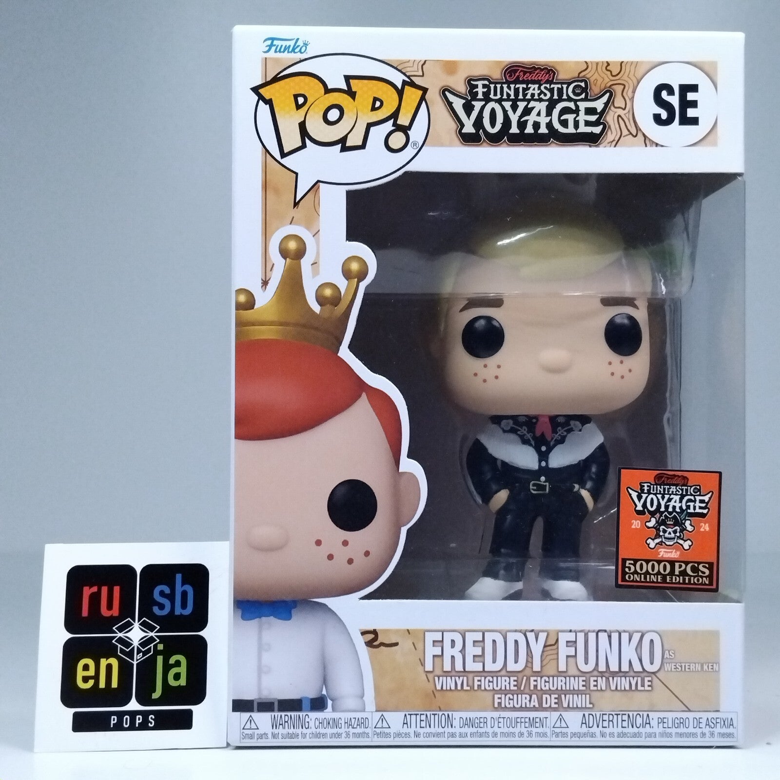 Funko Pop! Retro Barbie Freddy Funko as Western Ken 5,000 Pcs #SE