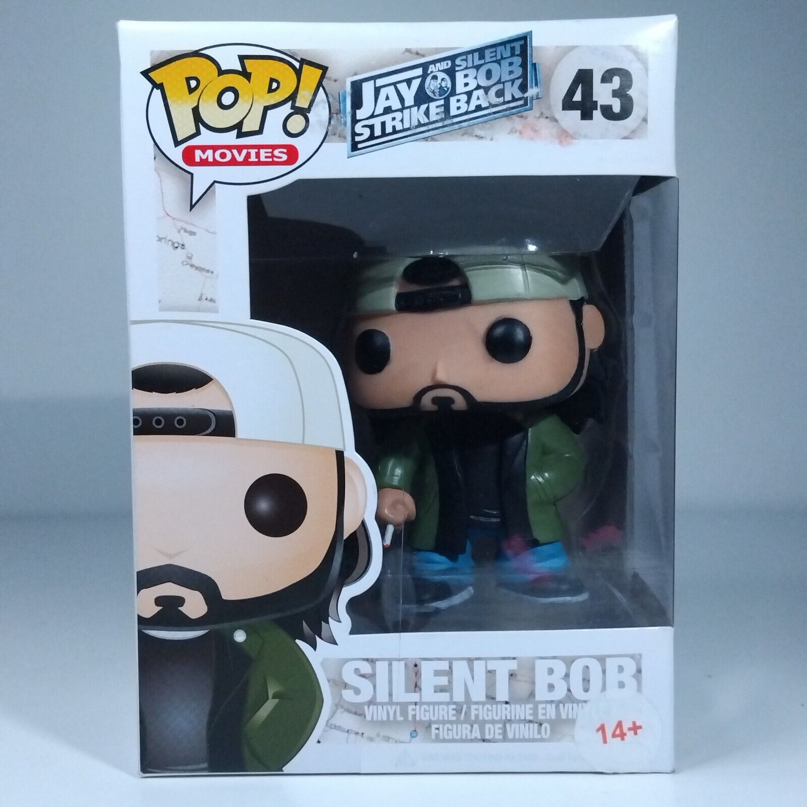 Funko Pop! Movies Jay and Silent Bob Strike Back - Silent Bob #43 WINDOW SCRATCH