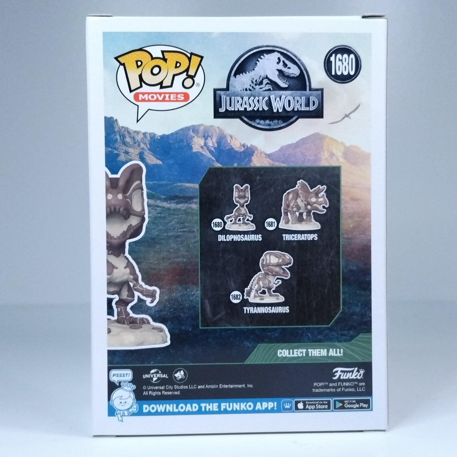 Funko Pop! Movies Jurassic Park Dilophosaurus #1680