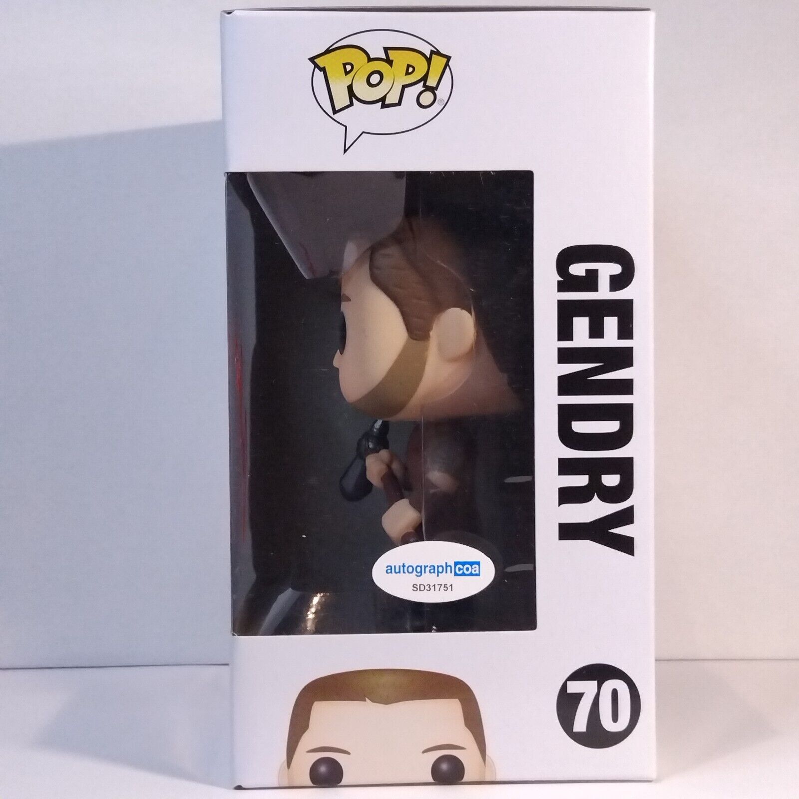 Funko Pop! TV Game of Thrones Gendry Signed Joe Dempsie COA #70 WS