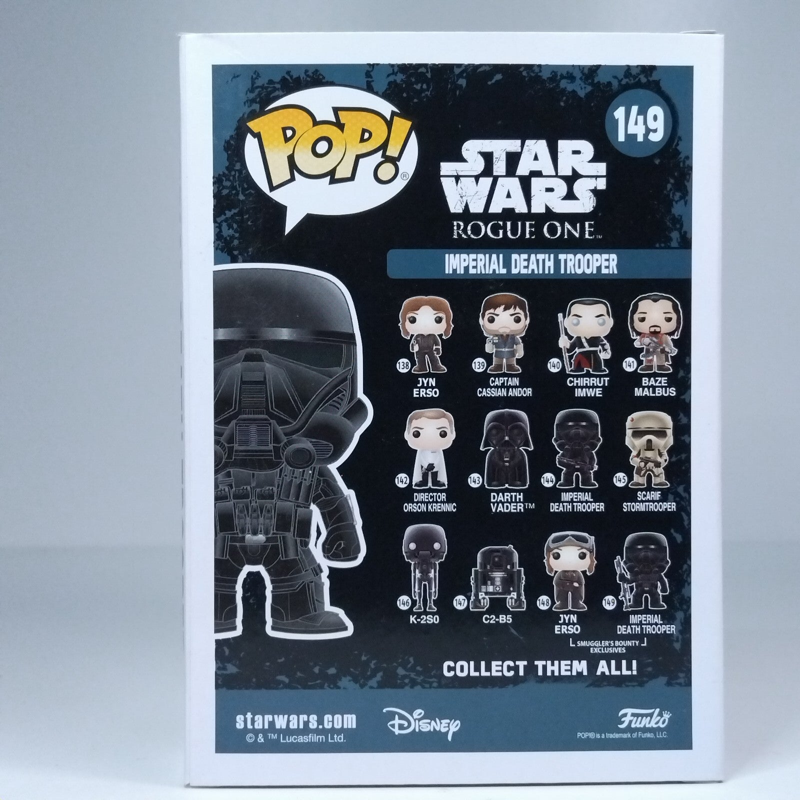 Funko Pop! Star Wars Rogue One Imperial Death Trooper Smuggler's Bounty #149