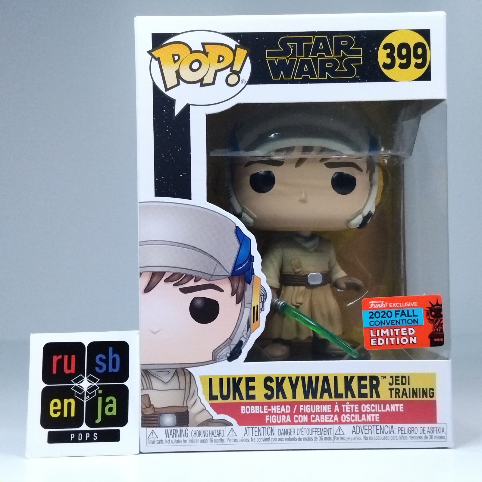 Funko Pop! Star Wars Luke Skywalker Jedi Training Limited Edition #399