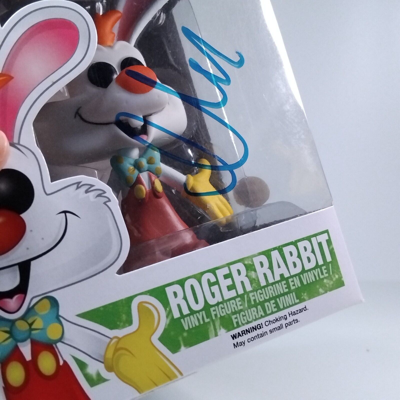 Funko Pop! Disney Roger Rabbit Signed Charles Fleischer COA #103 WS