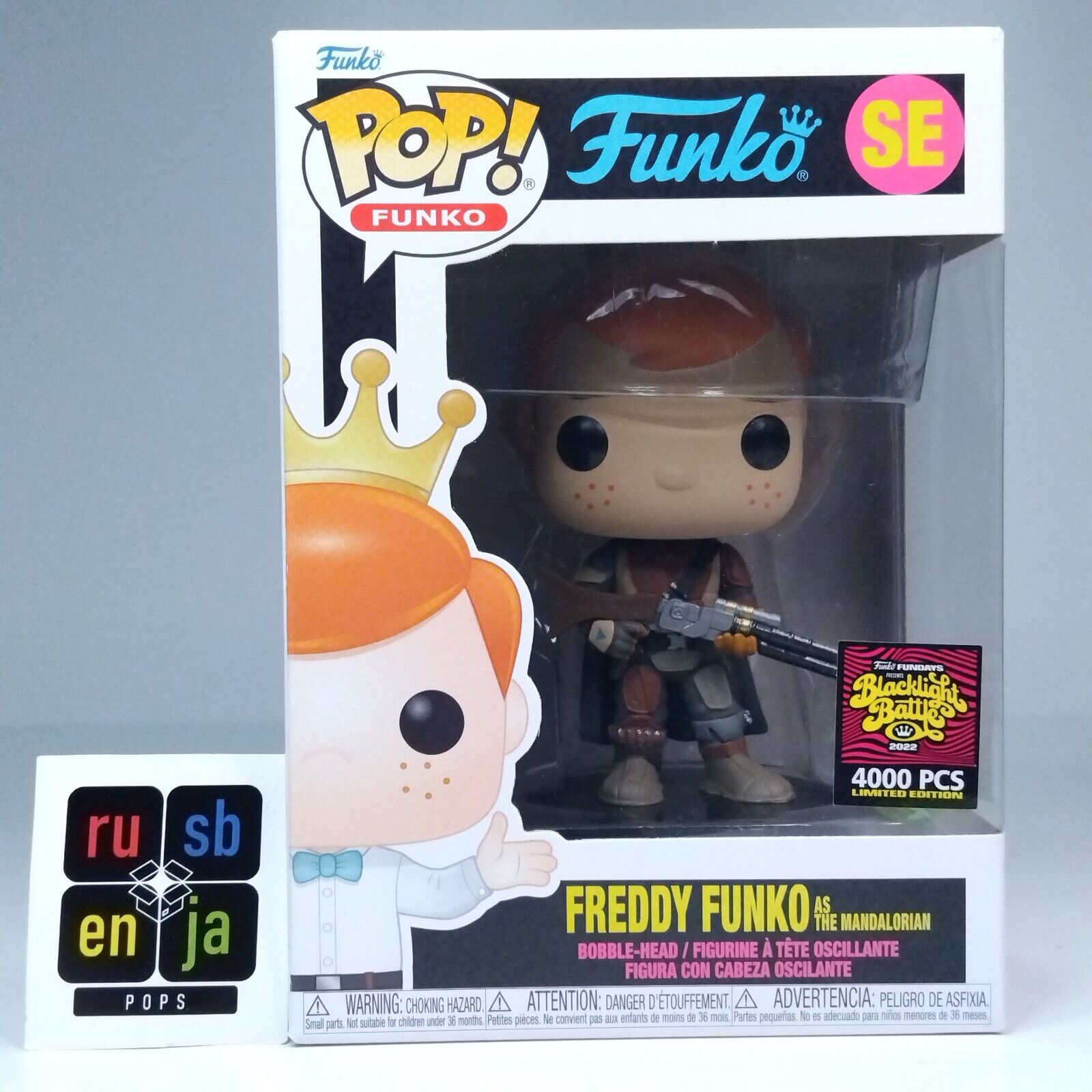 Funko Pop! Star Wars Freddy Funko as The Mandalorian 4,000 Pcs #SE