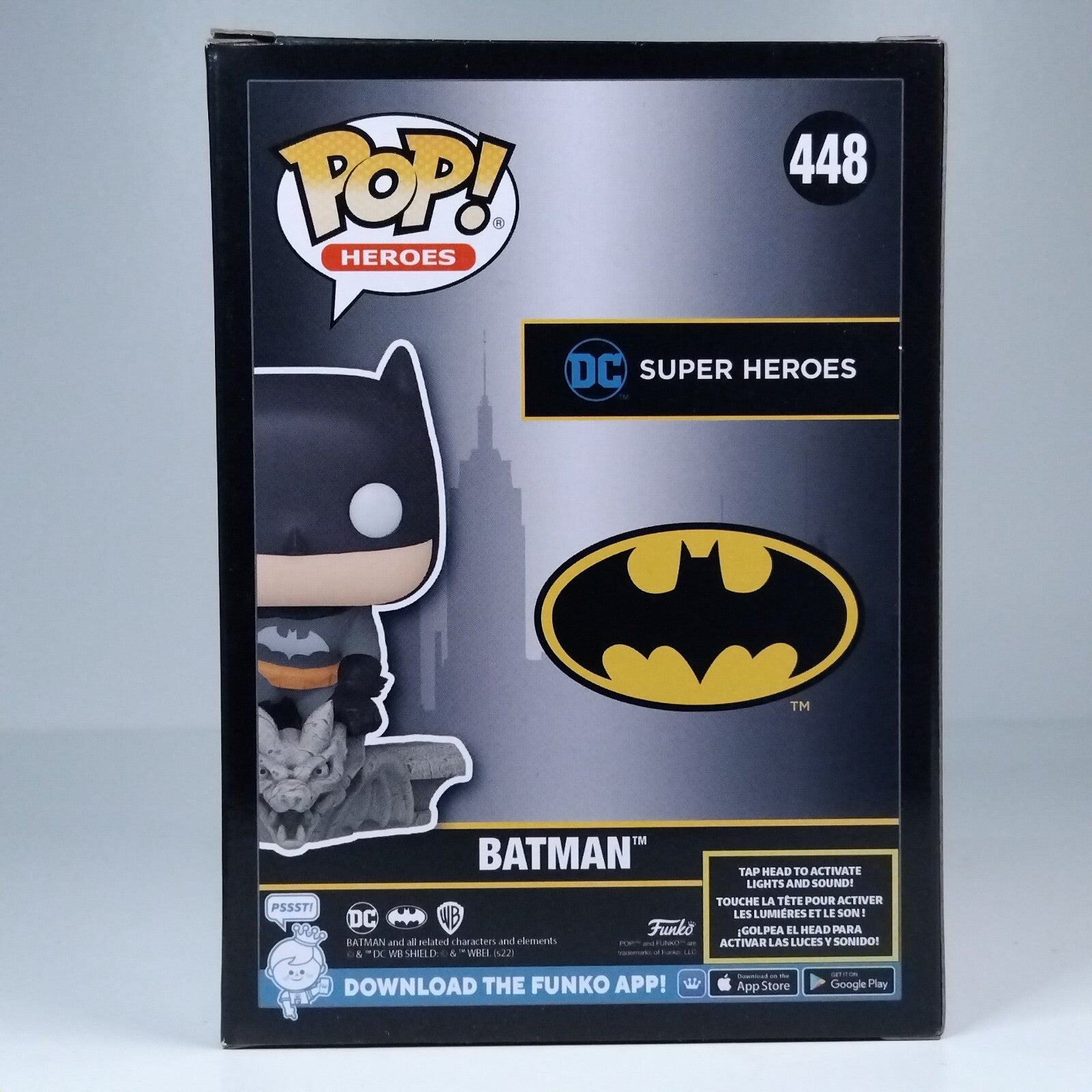 Funko Pop! DC Heroes Batman Lights and Sounds Exclusive #448