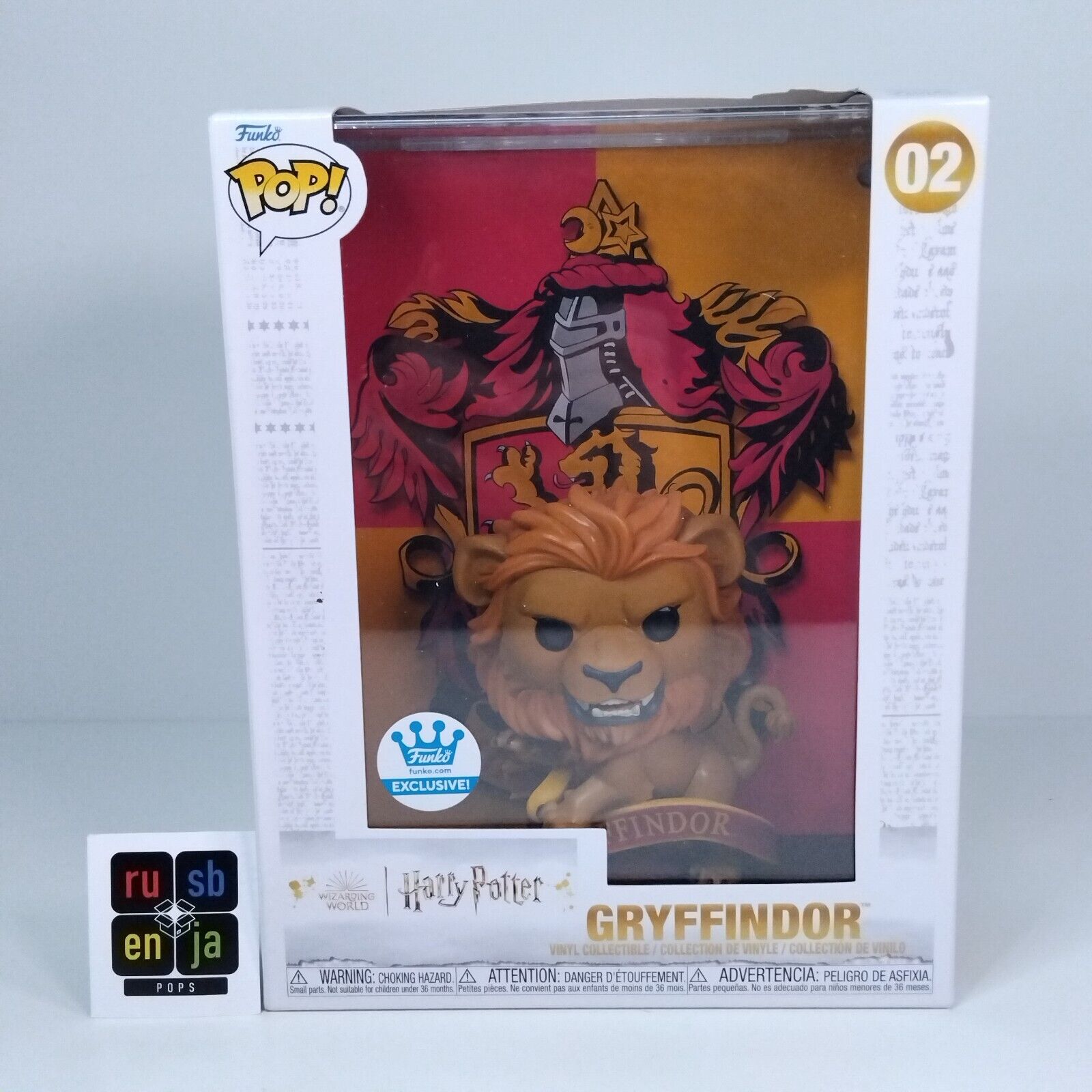 Funko Pop! Harry Potter House Poster Gryffindor Exclusive #02