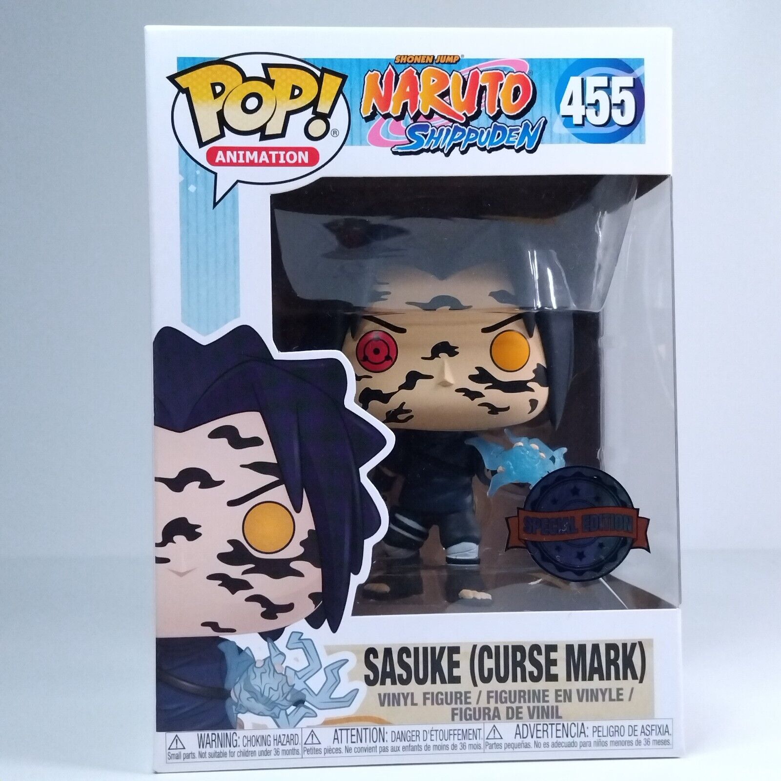 Funko Pop! Anime Demon Slayer Sasuke Curse Mark Special Edition #455