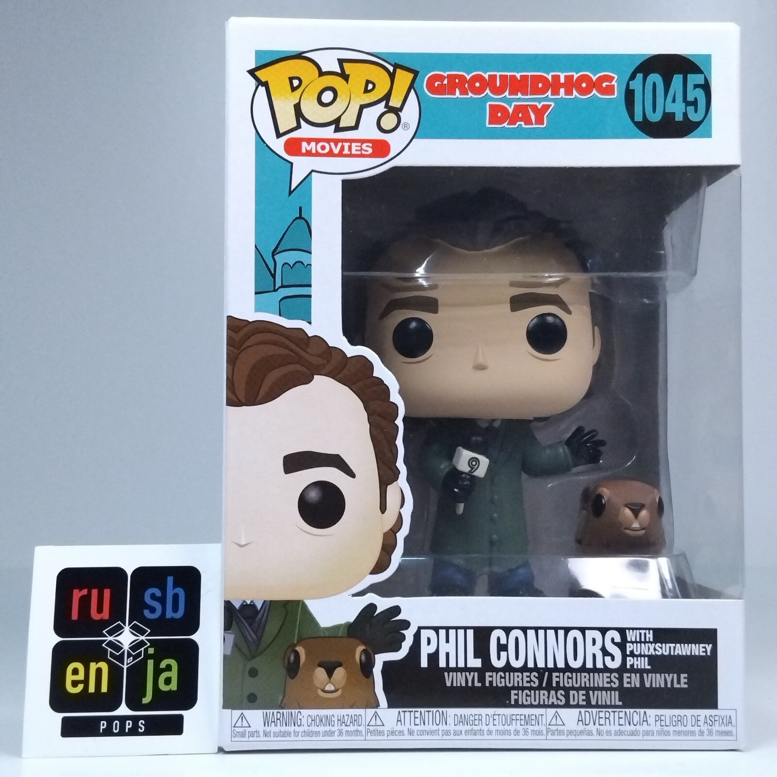 Funko Pop! Movies Groundhog Day Phil Connors and Punxsutawney Phil #1045