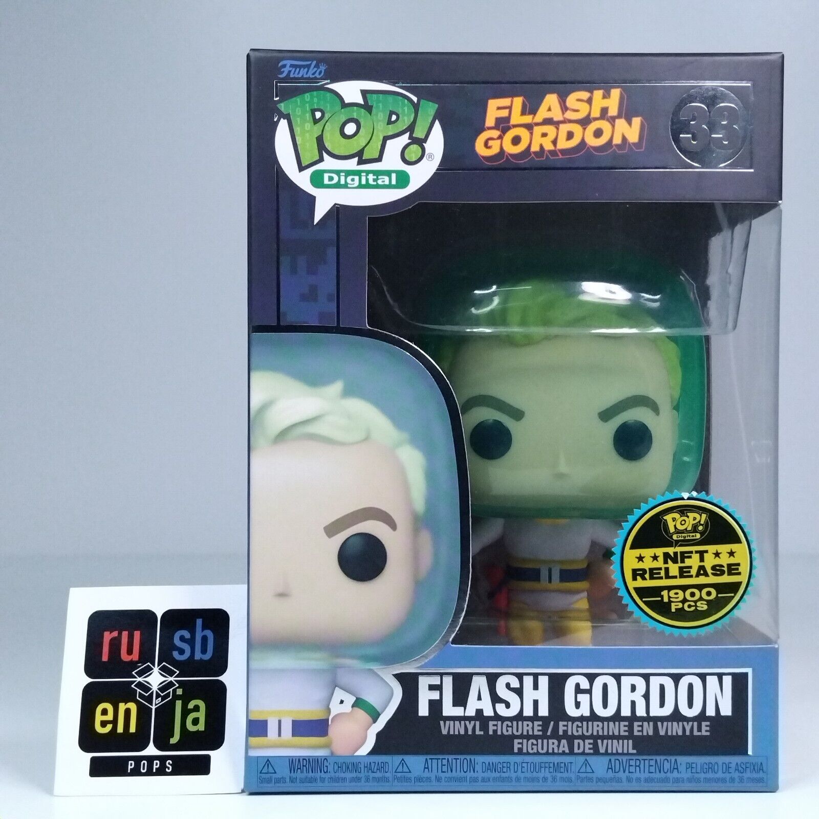 Funko Pop! Digital Movies Flash Gordon 1,900 Pcs #33