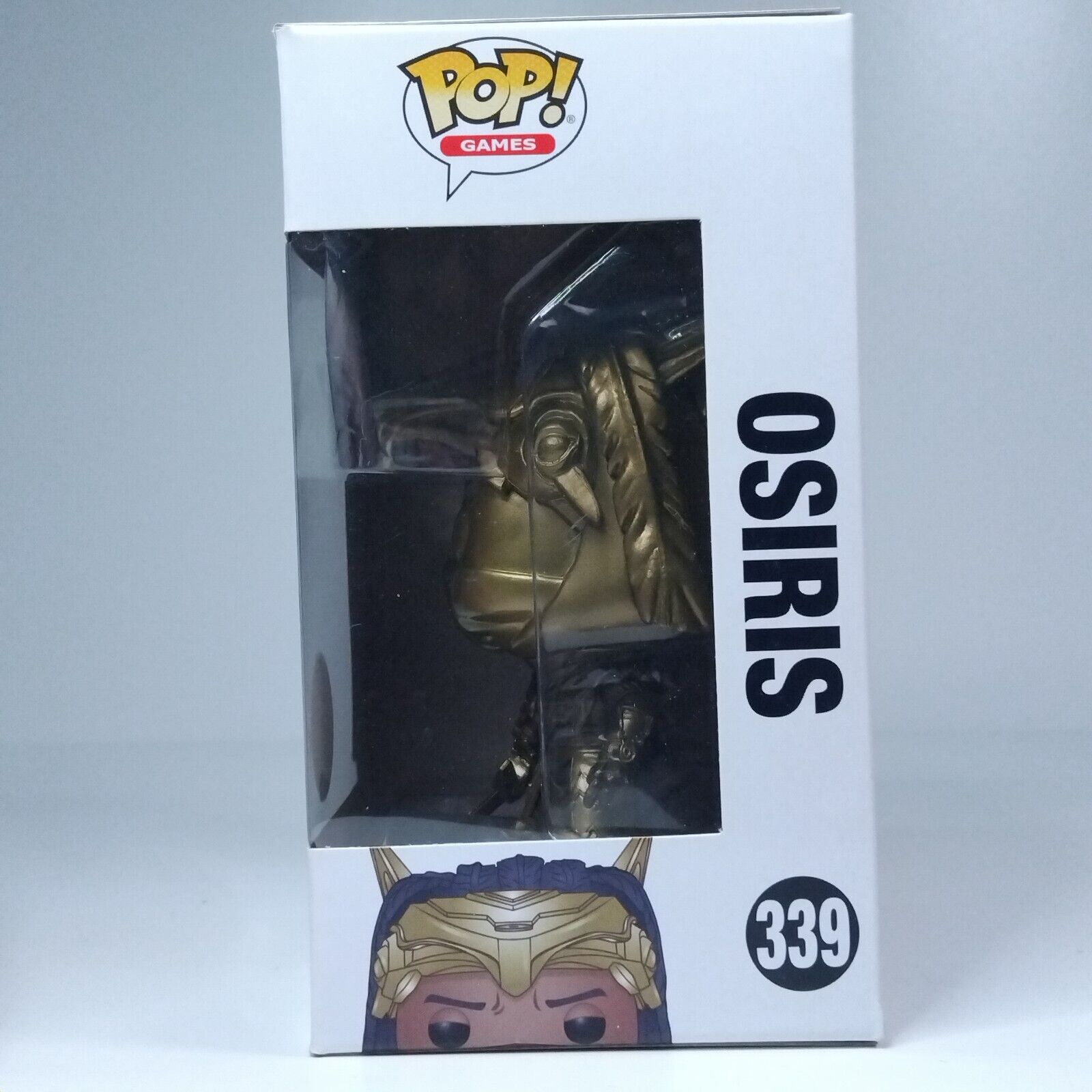 Funko Pop! Games Destiny Osiris Gold Bundie Store Edition #339 BOX DAMAGE