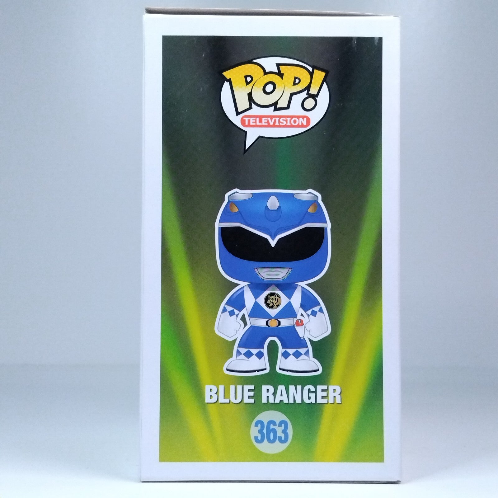 Funko Pop! TV Mighty Morphin Power Rangers Blue Ranger Metallic #363