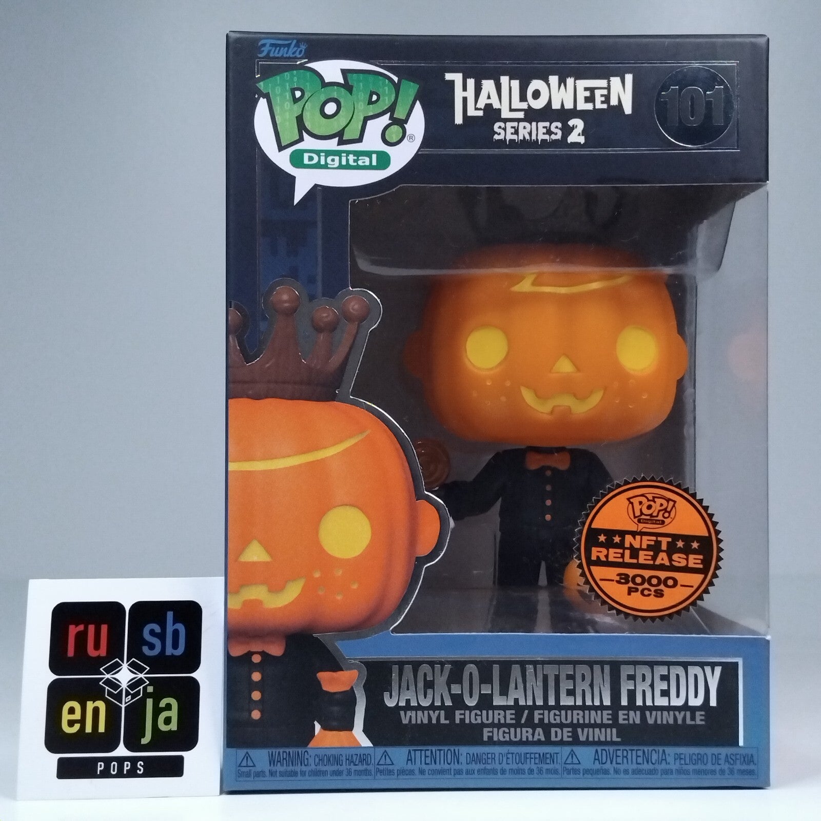 Funko Pop! Digital Halloween Series 2 Jack-O-Lantern Freddy #101