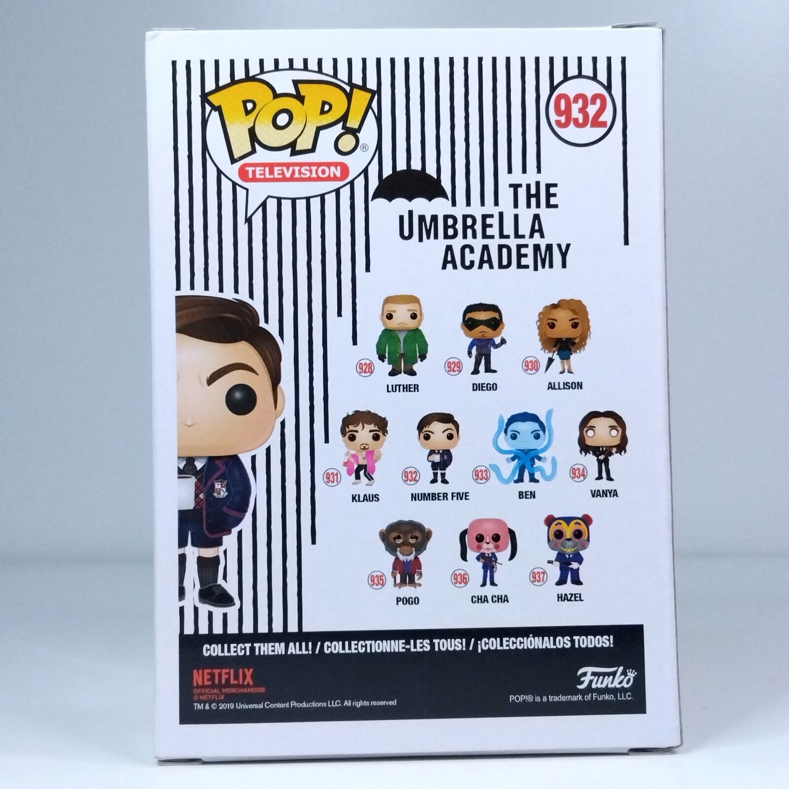 Funko Pop! TV The Umbrella Academy Number Five #932