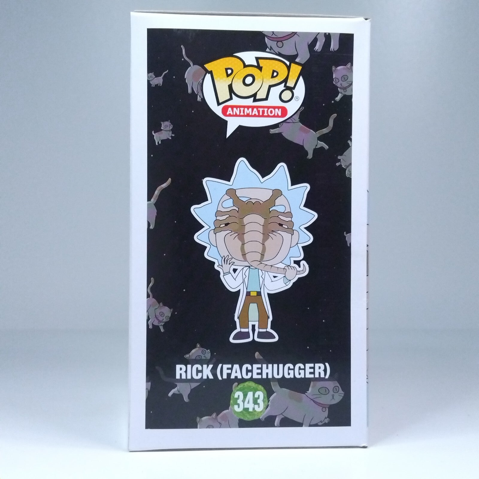 Funko Pop! Animation Rick and Morty - Rick Facehugger Gamestop Exclusive #343