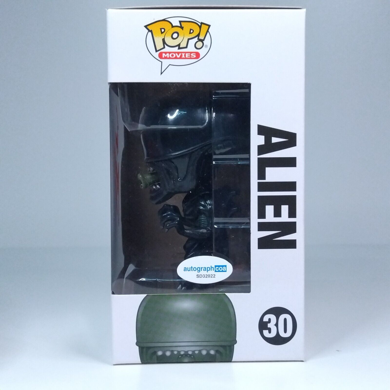 Funko Pop! Movies Horror Alien Director Signed Fede Alvarez COA #30 WS