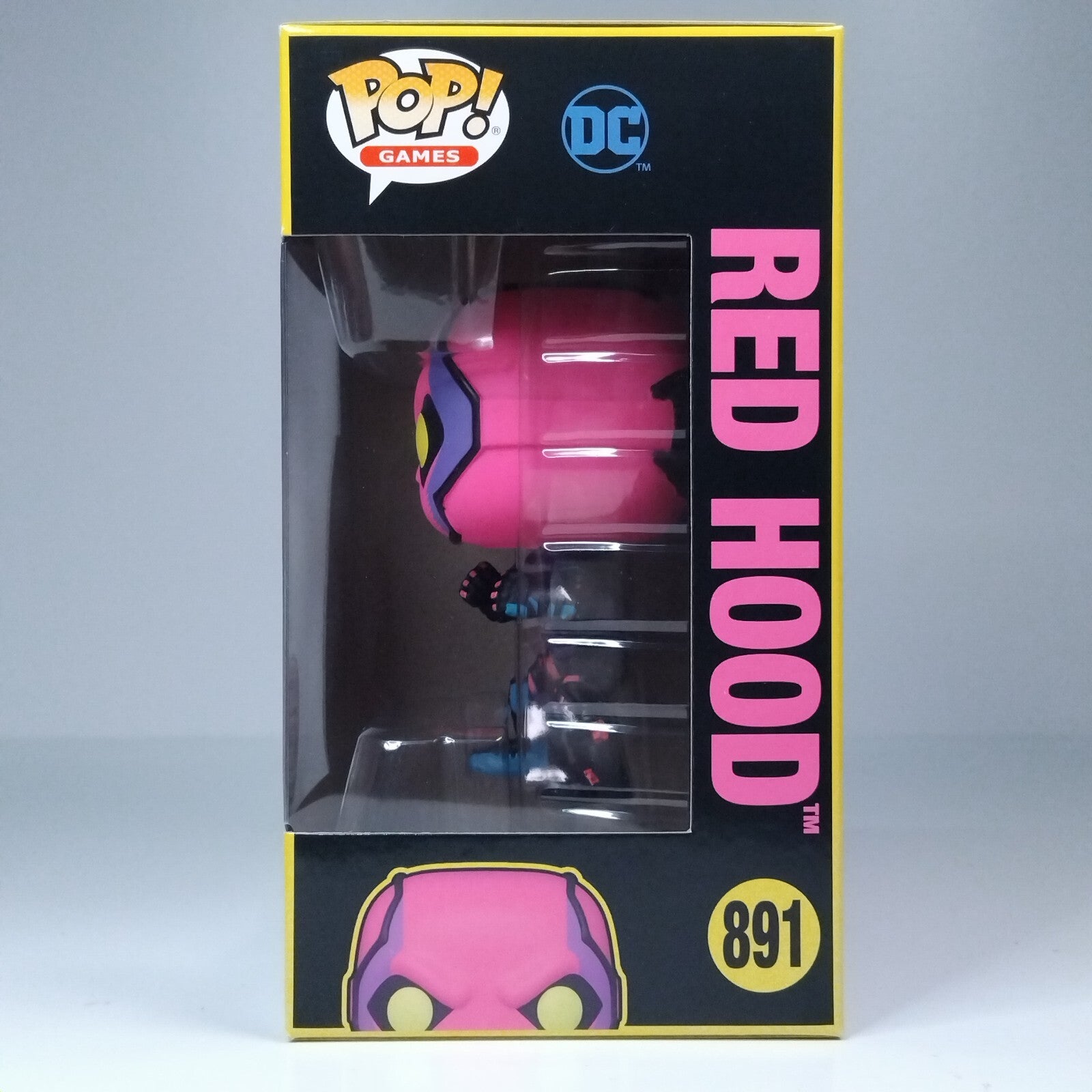 Funko Pop! DC Heroes Games Blacklight Gotham Knights Red Hood Special #891