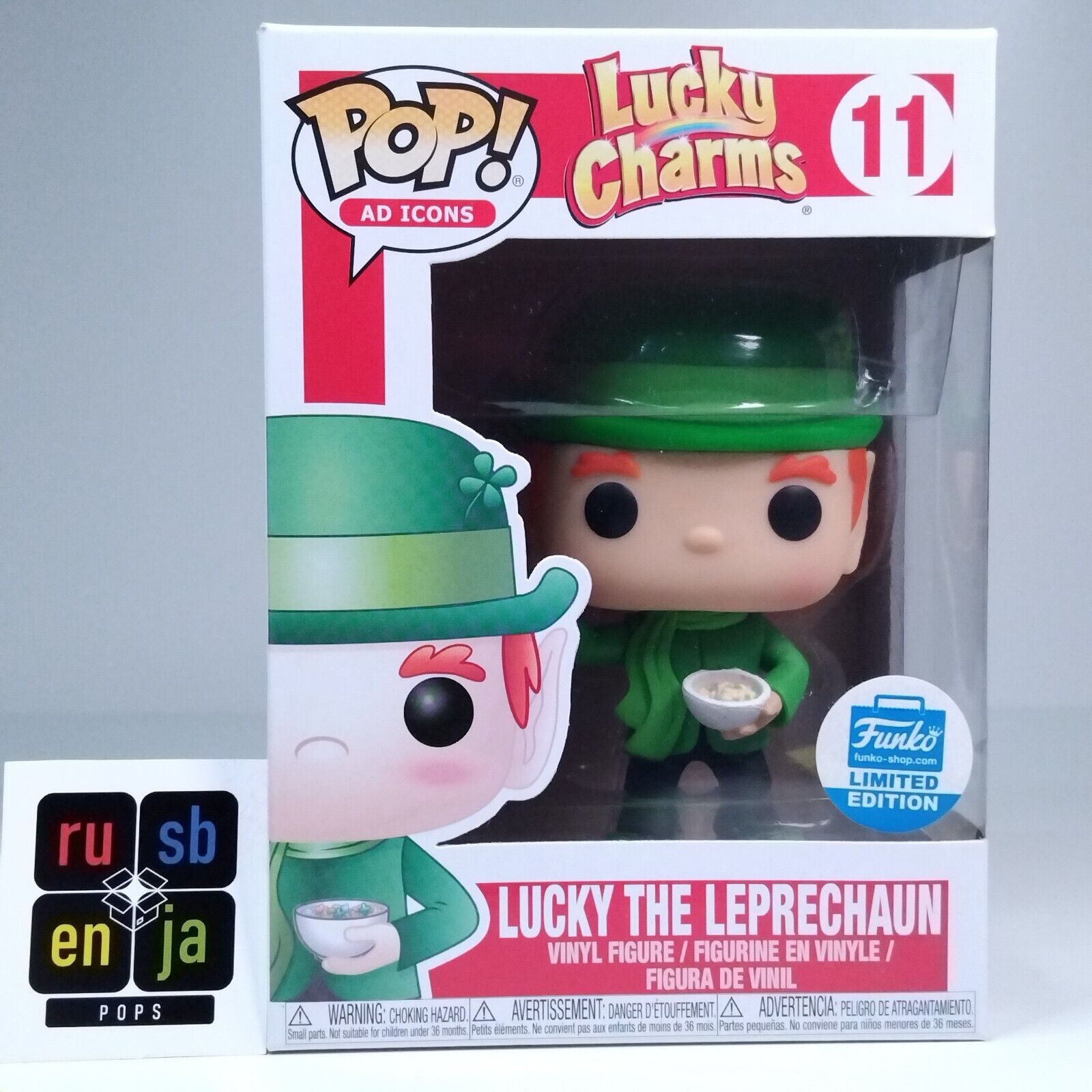 Funko Pop! Ad Icons Lucky Charms Lucky the Leprechaun Limited Edition #11