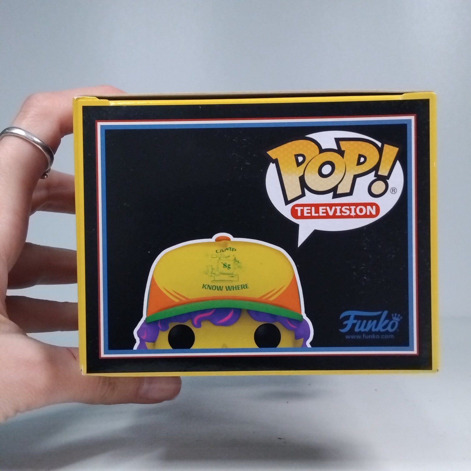 Funko Pop! TV Stranger Things Blacklight Dustin Special Edition #828