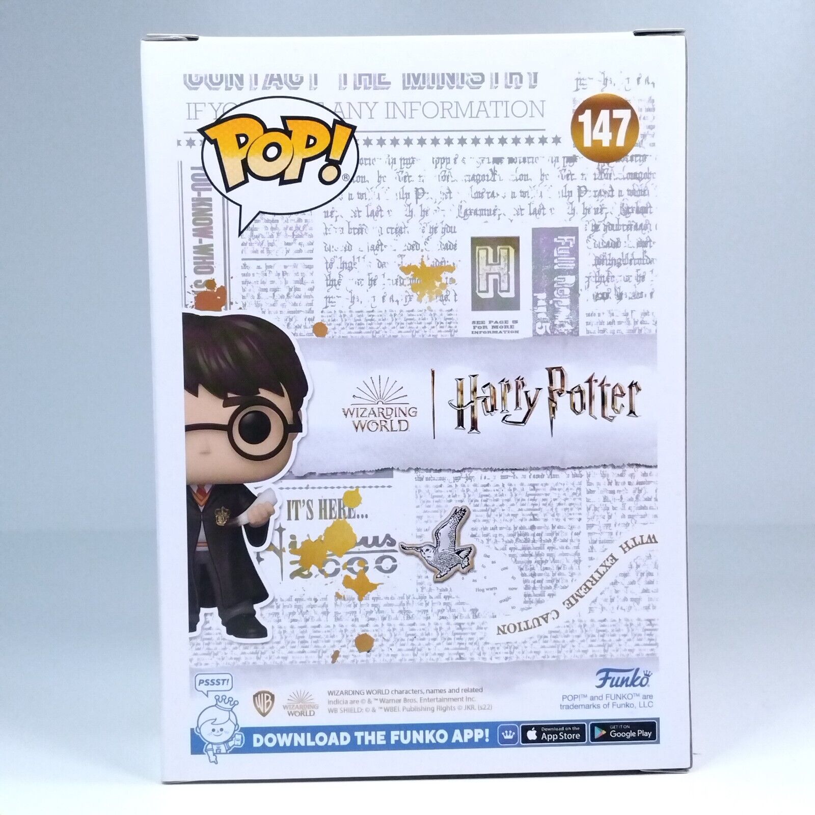 Funko Pop! Harry Potter with Sword of Gryffindor & Basilisk Fang #147