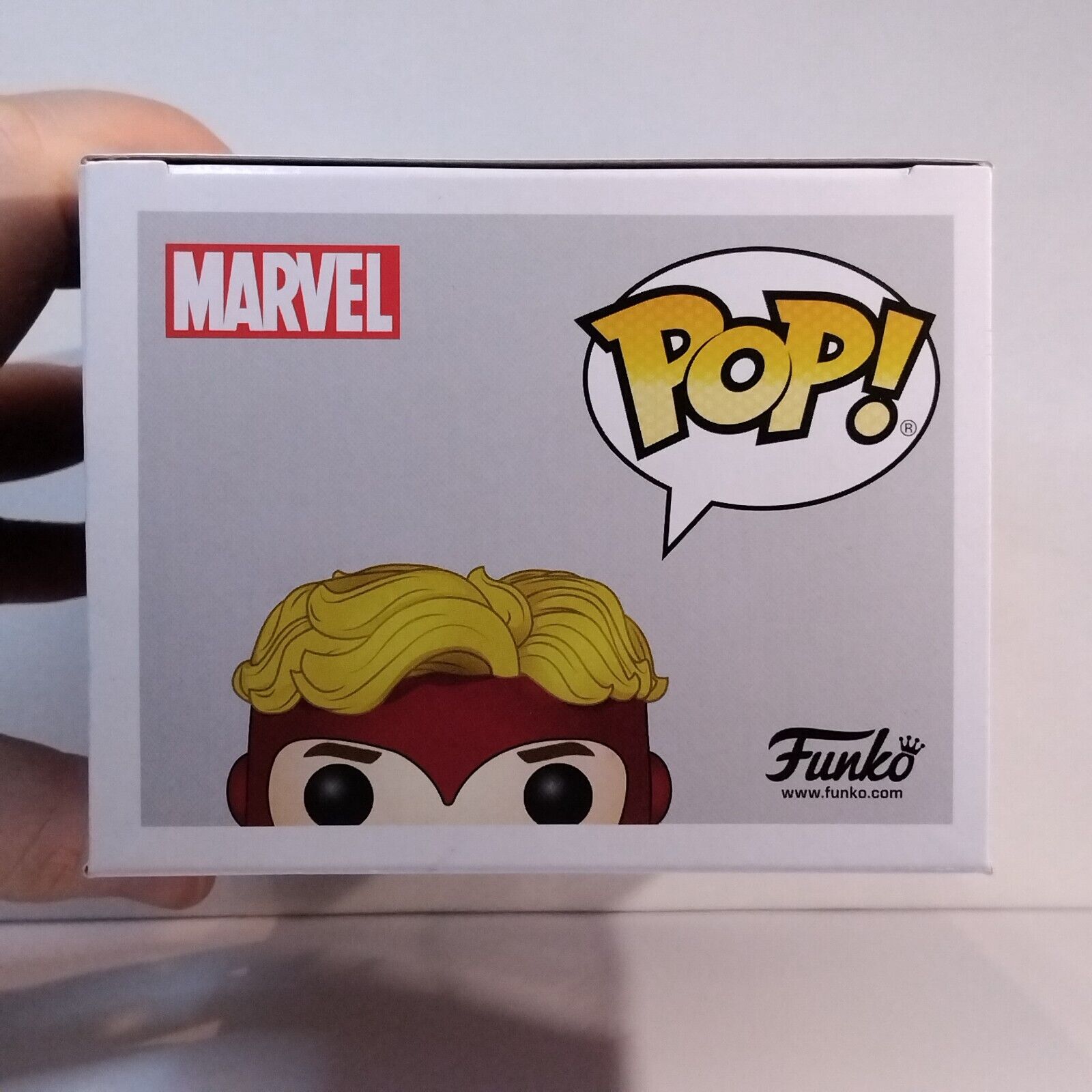 Funko Pop! Marvel X-Men Angel Signed Ben Hardy COA #424 WS