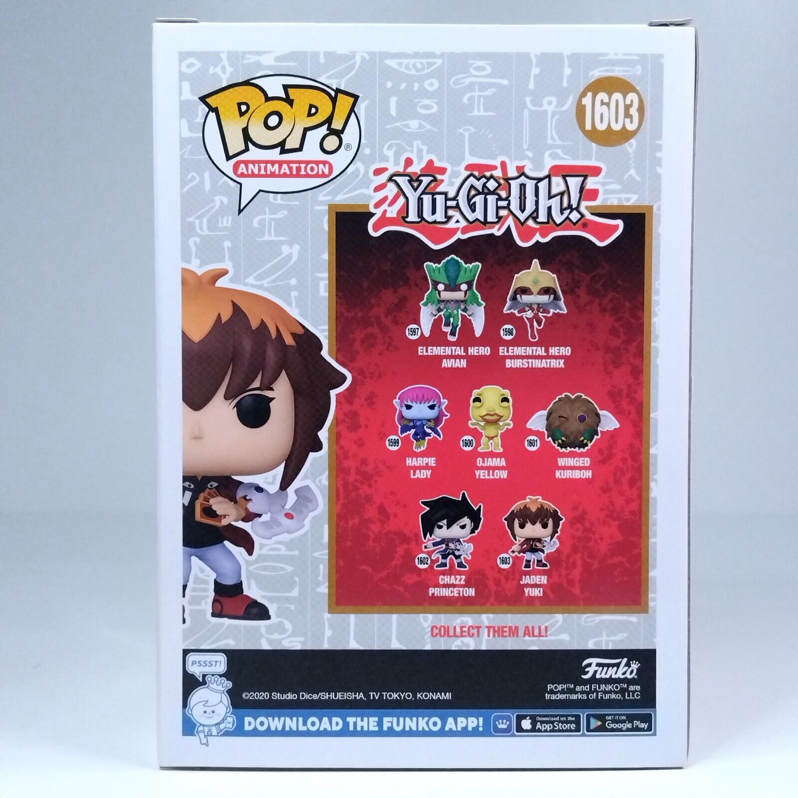 Funko Pop! Anime Yu-Gi-Oh! Jaden Yuki #1603