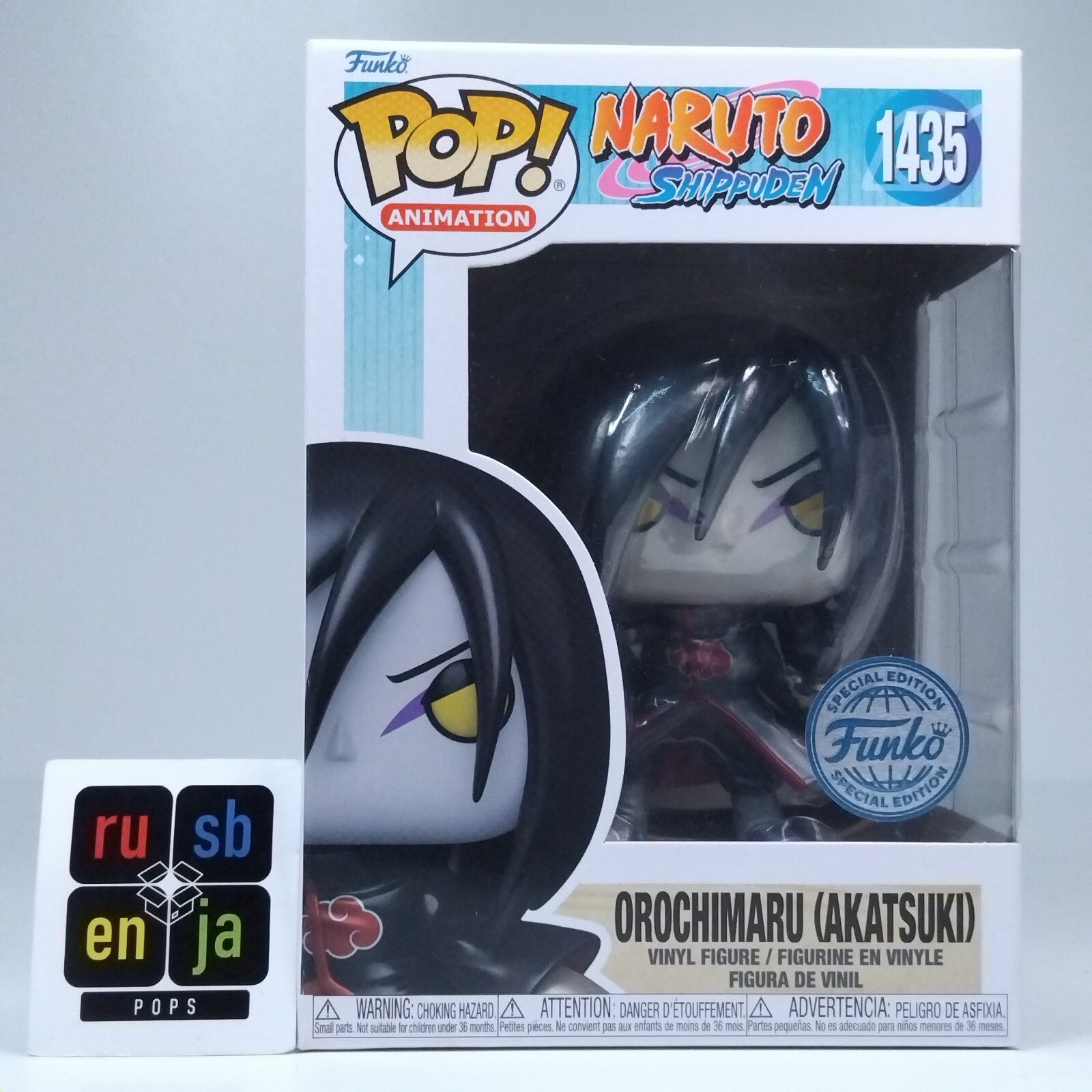 Funko Pop! Anime Naruto Orochimaru Akatsuki Metallic Special Edition #1435