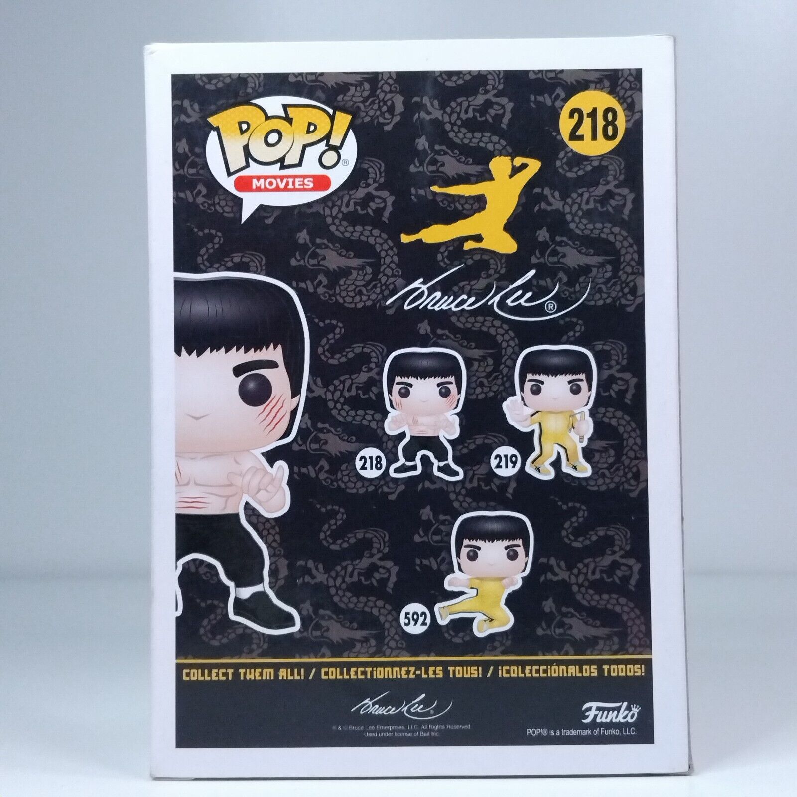 Funko Pop! Movies Bruce Lee Gold #218