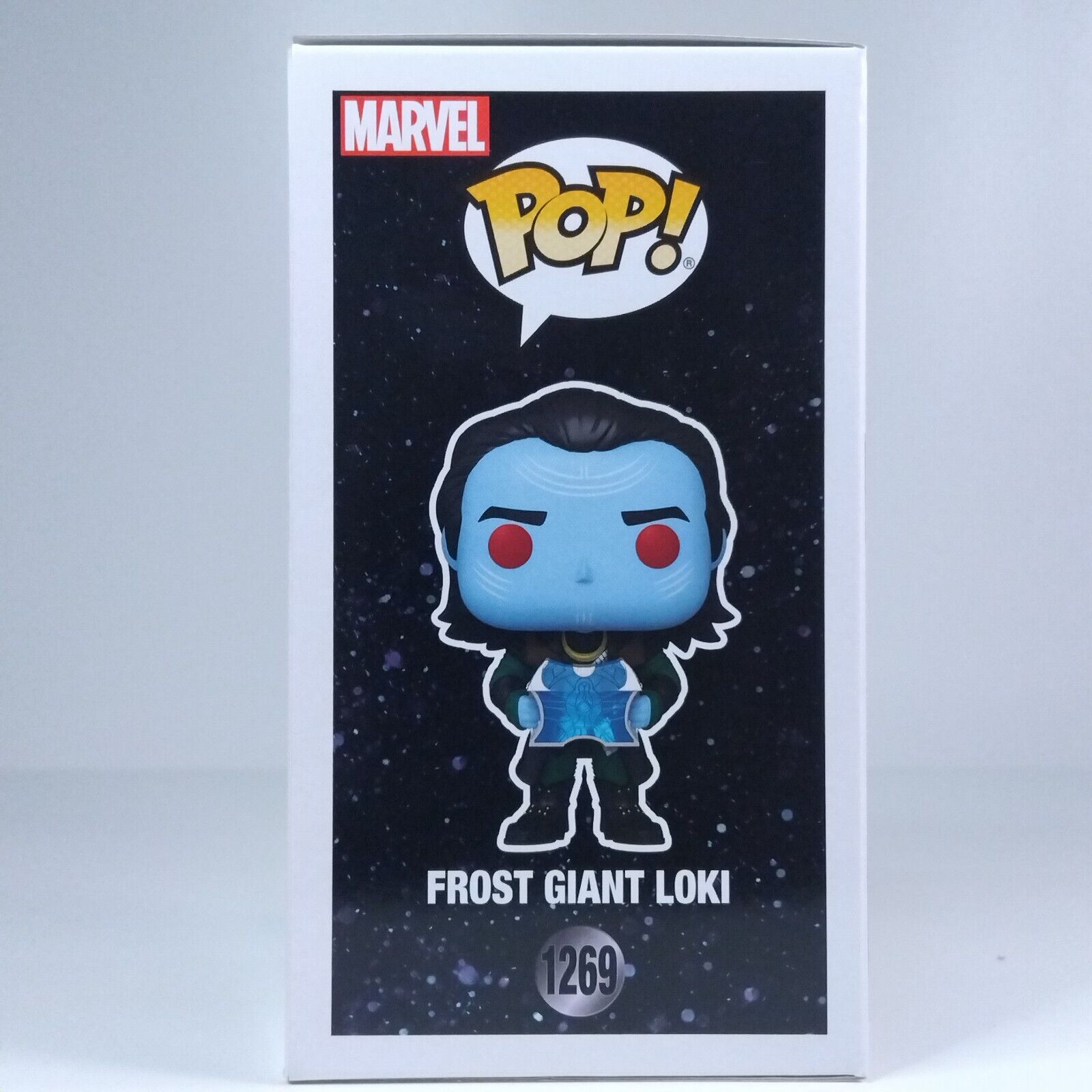 Funko Pop! Marvel Frost Giant Loki Signed Matt Damon COA #1269 WS