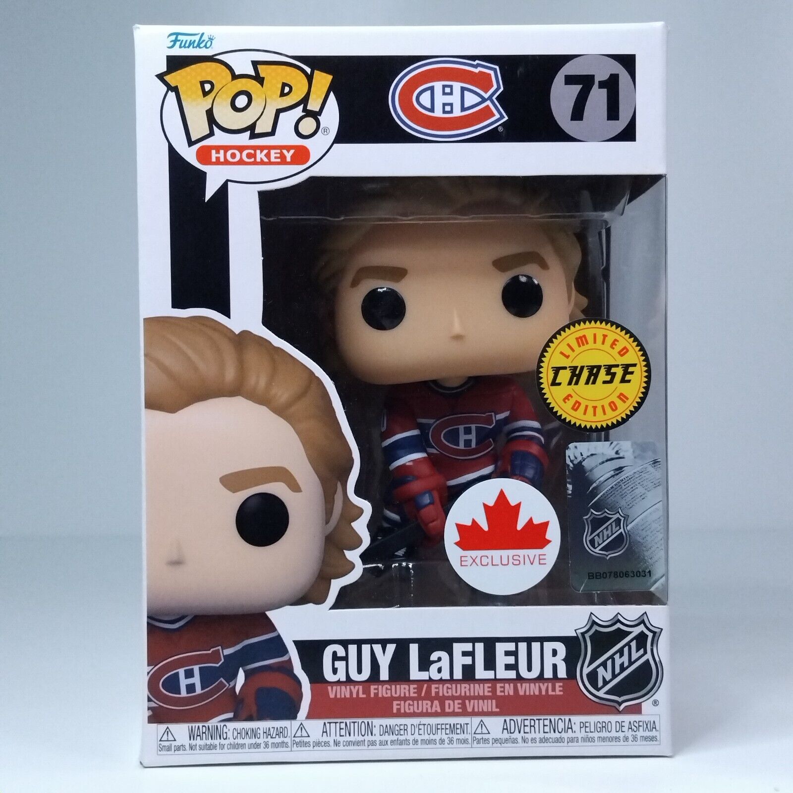 Funko Pop! Sports NHL Hockey Guy La Fleur Chase Limited Edition #71