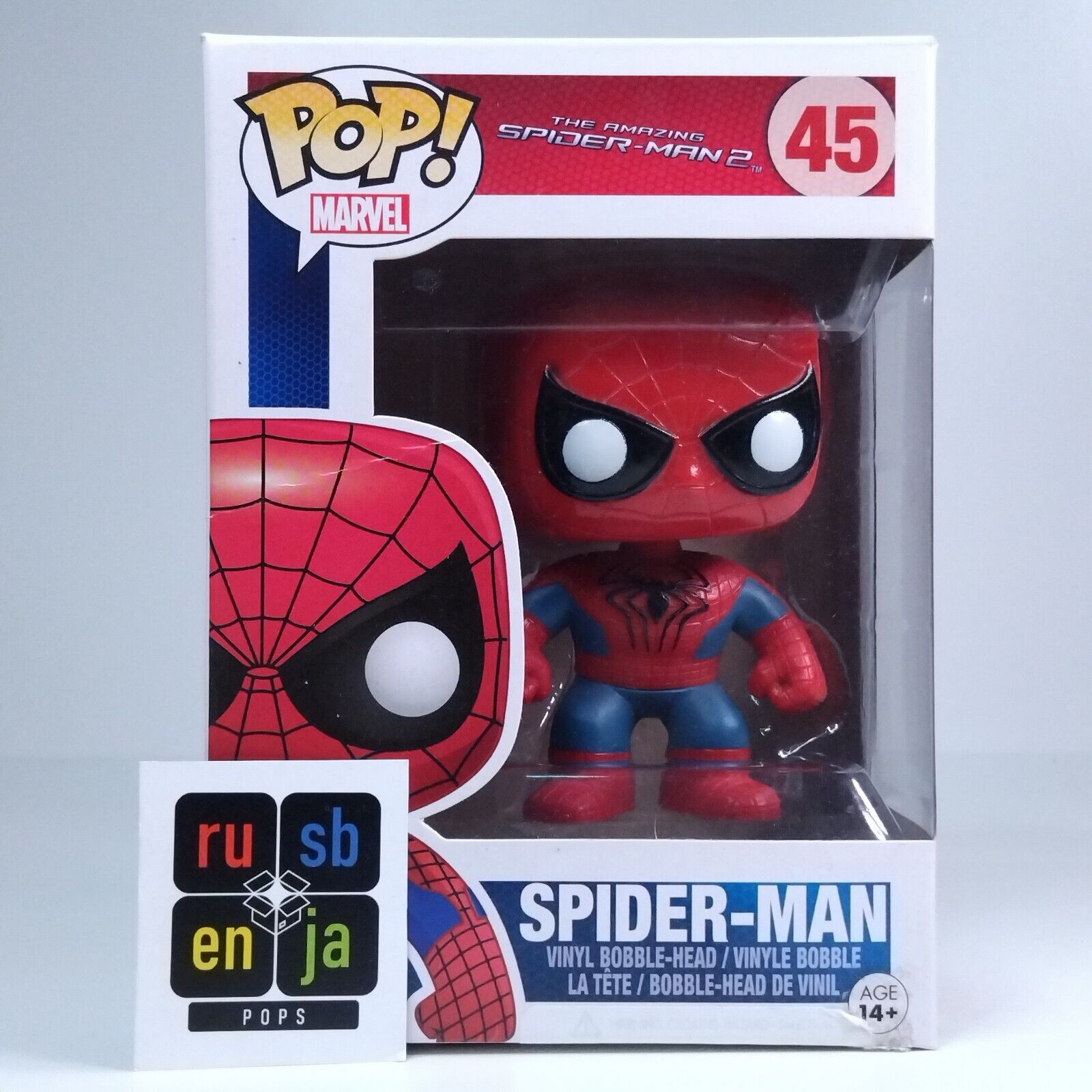 Funko Pop! Marvel Amazing Spider-Man #45 BOX DAMAGE