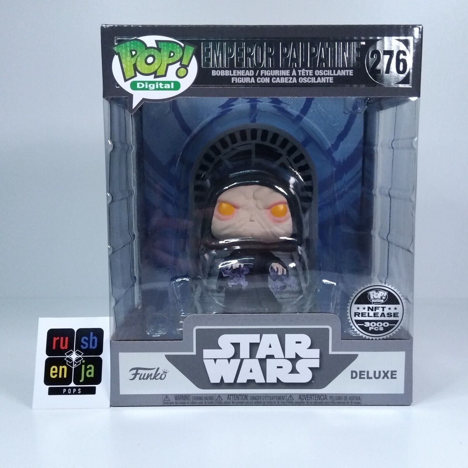 Funko Pop! Digital Star Wars Emperor Palpatine 3,000 Pcs #276