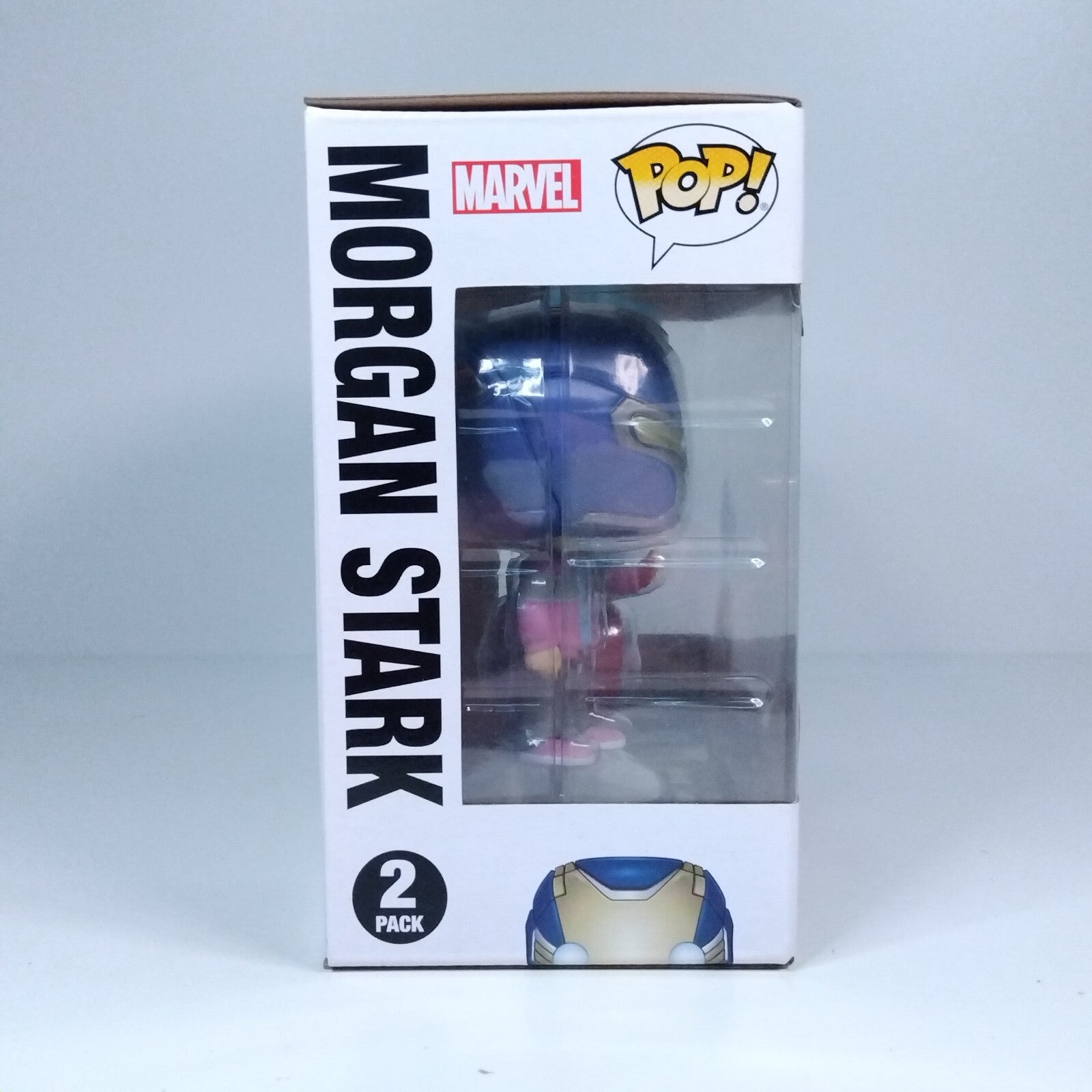 Funko Pop! Marvel Avengers Endgame Morgan Stark & Tony Stark Glows 2 Pack