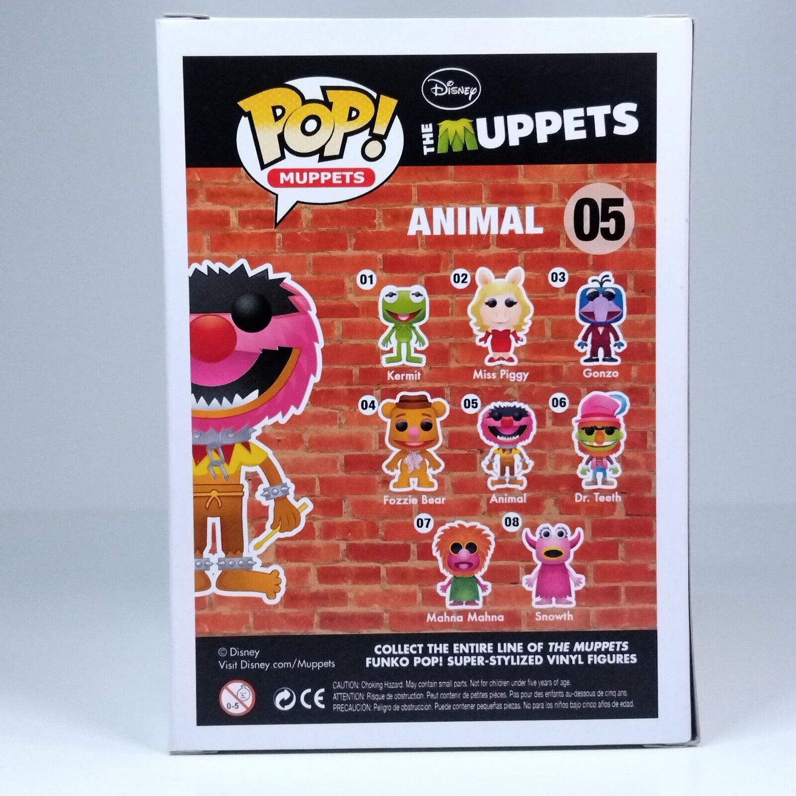 Funko Pop! Disney The Muppets Animal Metallic SDCC 480 Pcs #05