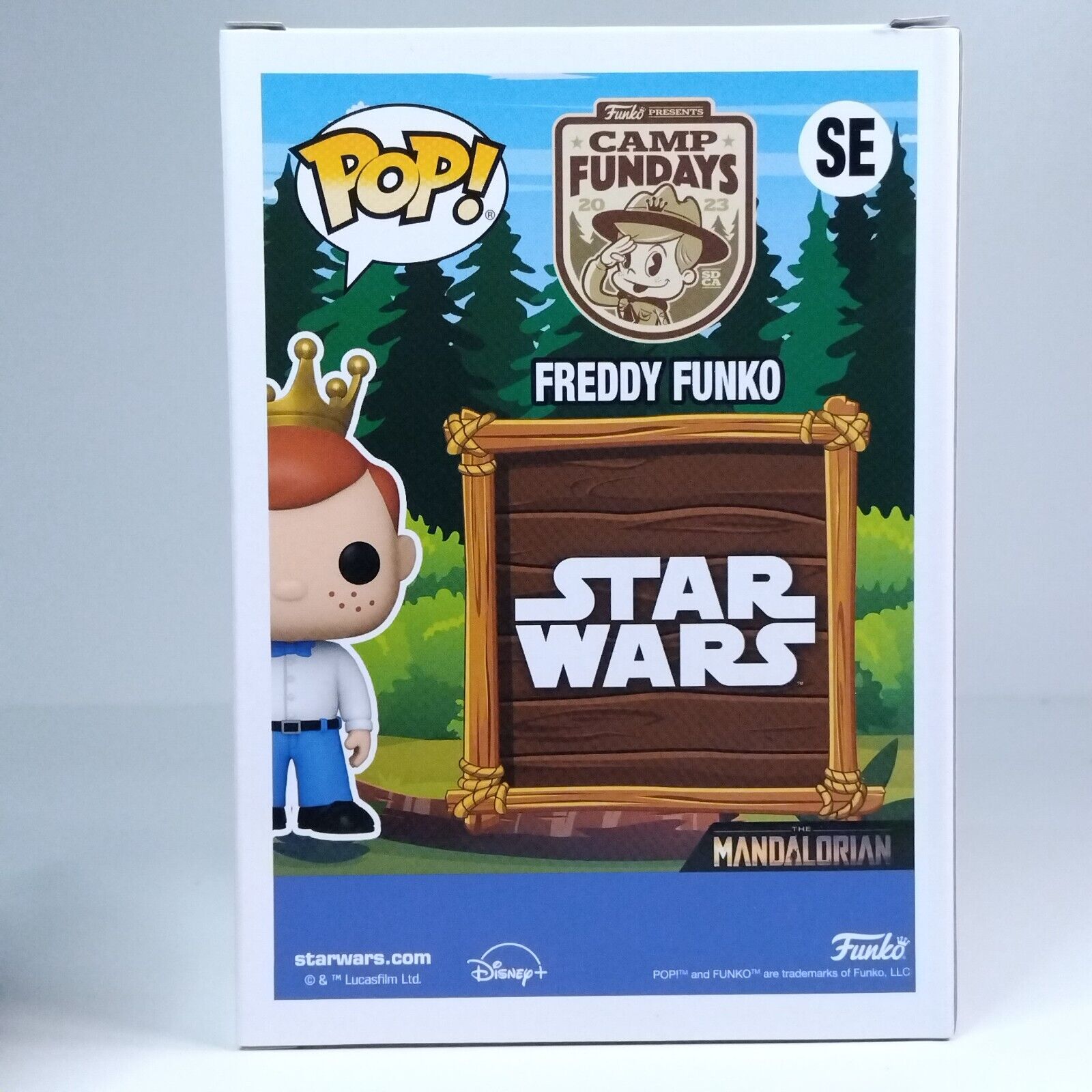 Funko Pop! Star Wars Freddy Funko as Luke Skywalker with Grogu 4,000 Pcs #SE