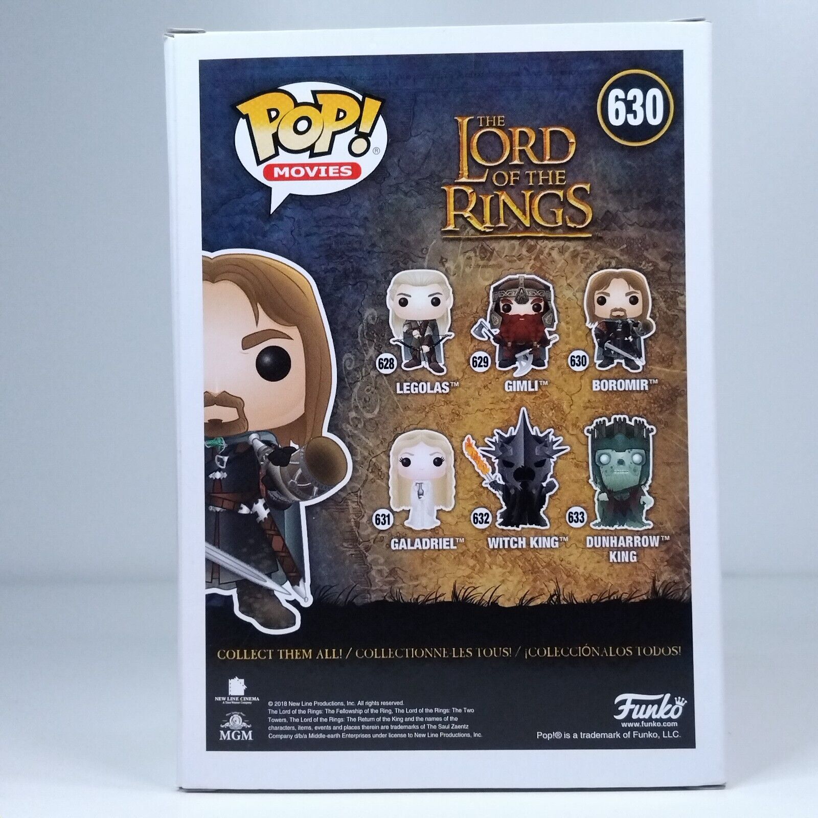 Funko Pop! Movies Lord of the Rings Boromir #630