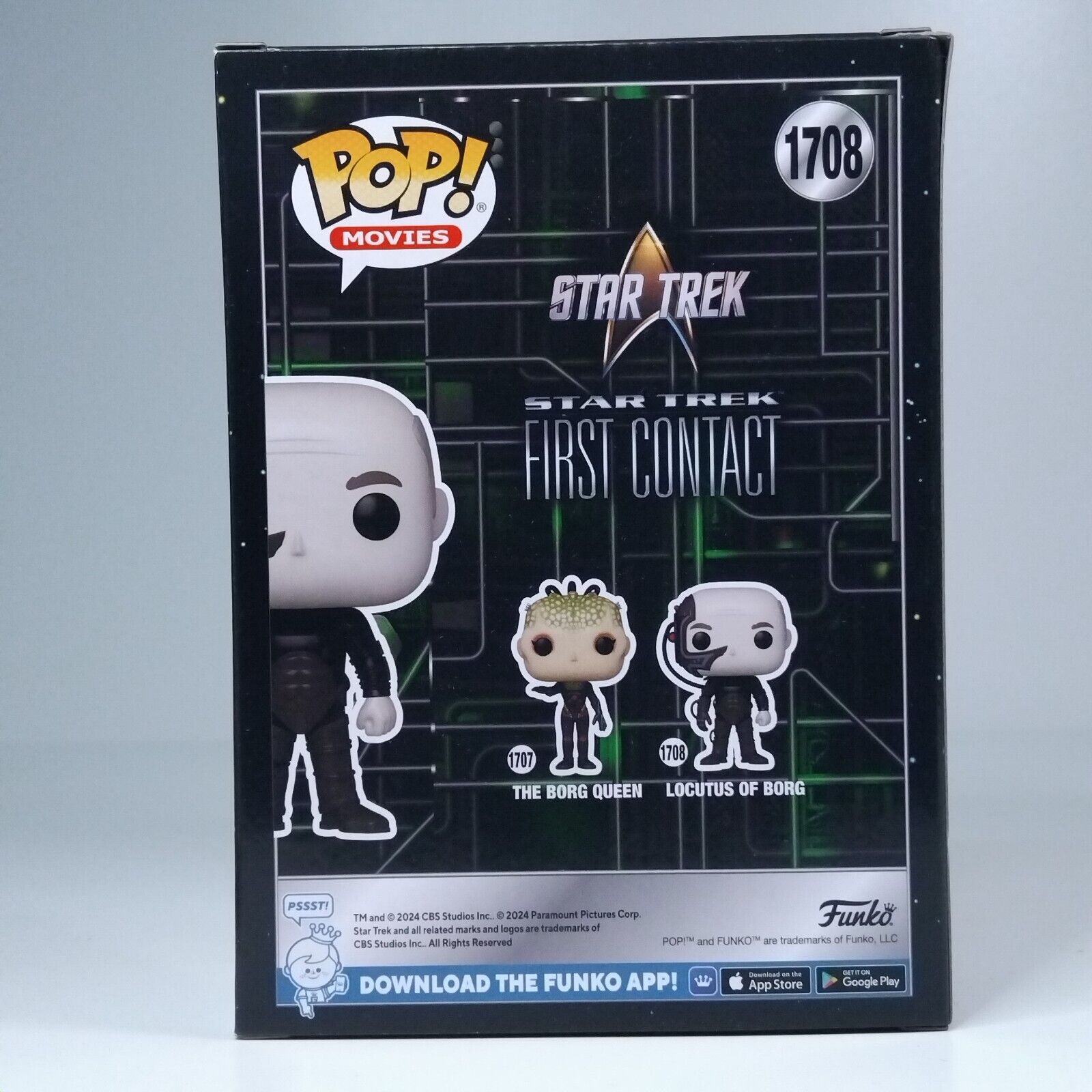 Funko Pop! Movies Star Trek First Contact Locutus of Borg #1708