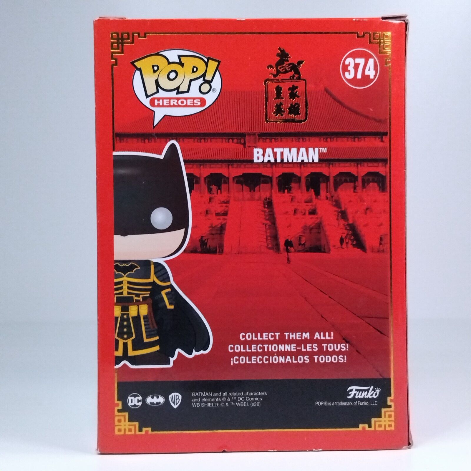 Funko Pop! DC Heroes Imperial Palace Batman Metallic Limited Edition #374