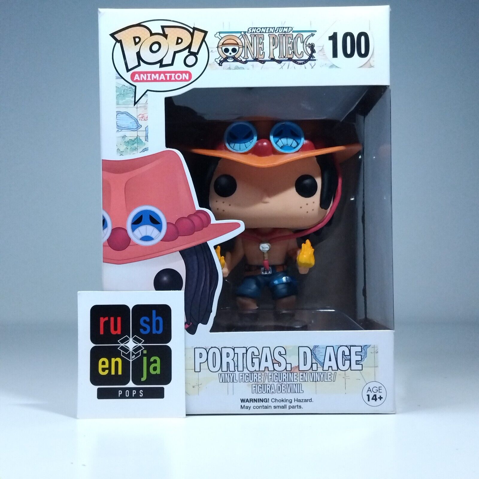 Funko Pop! Anime One Piece Portgas. D. Ace JJL 161109 #100