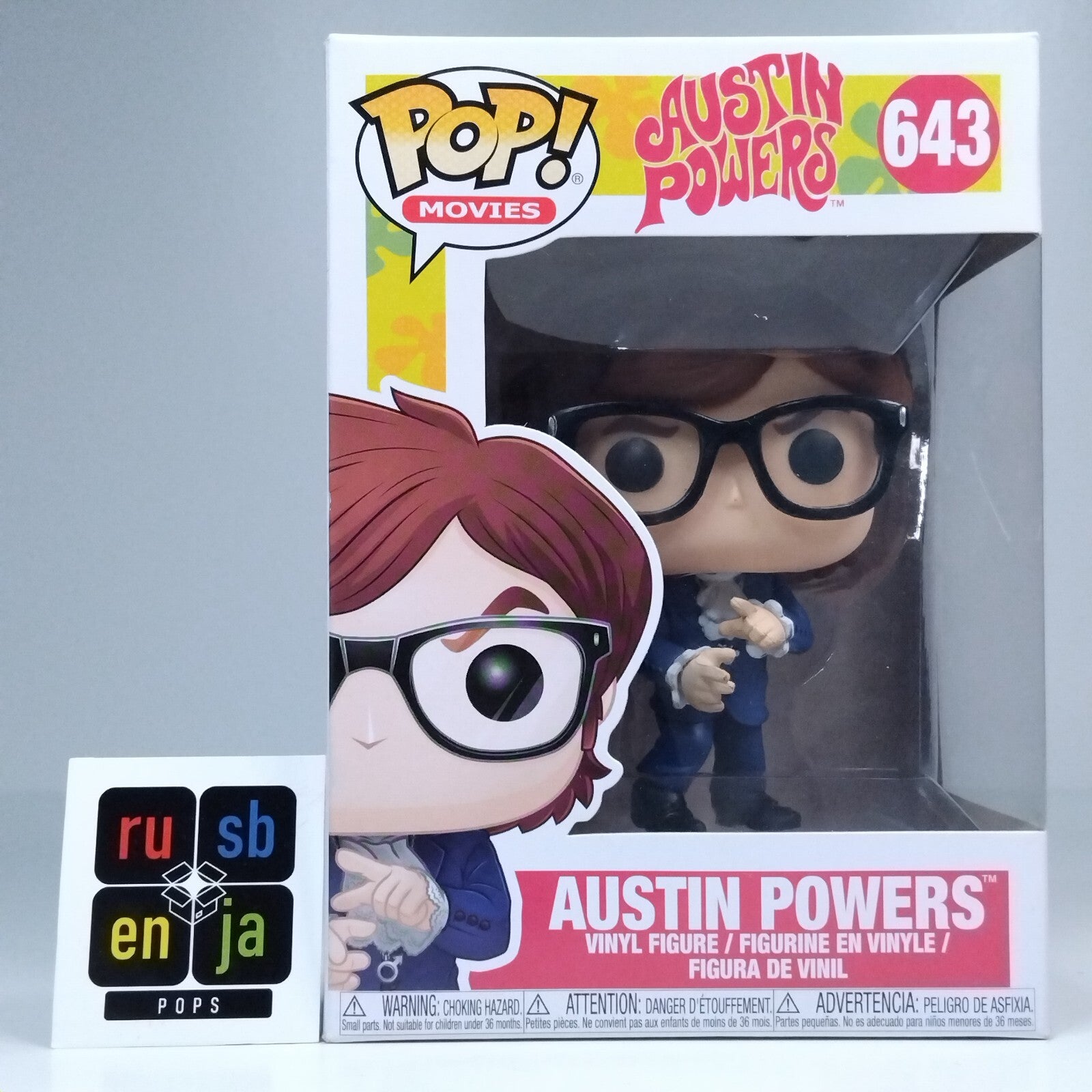 Funko Pop! Movies Austin Powers Blue #643