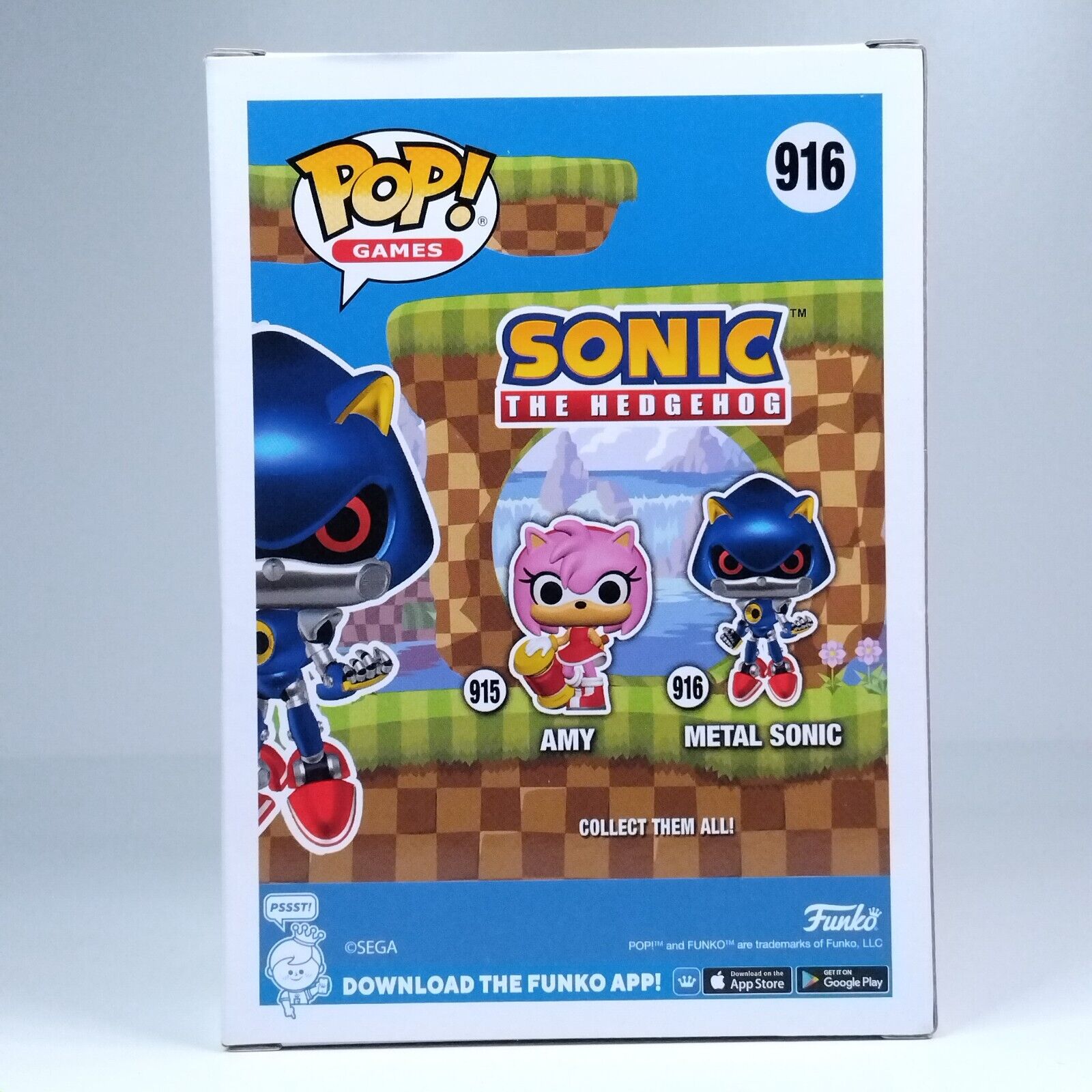 Funko Pop! Games Sonic the Hedgehog Metal Sonic #916