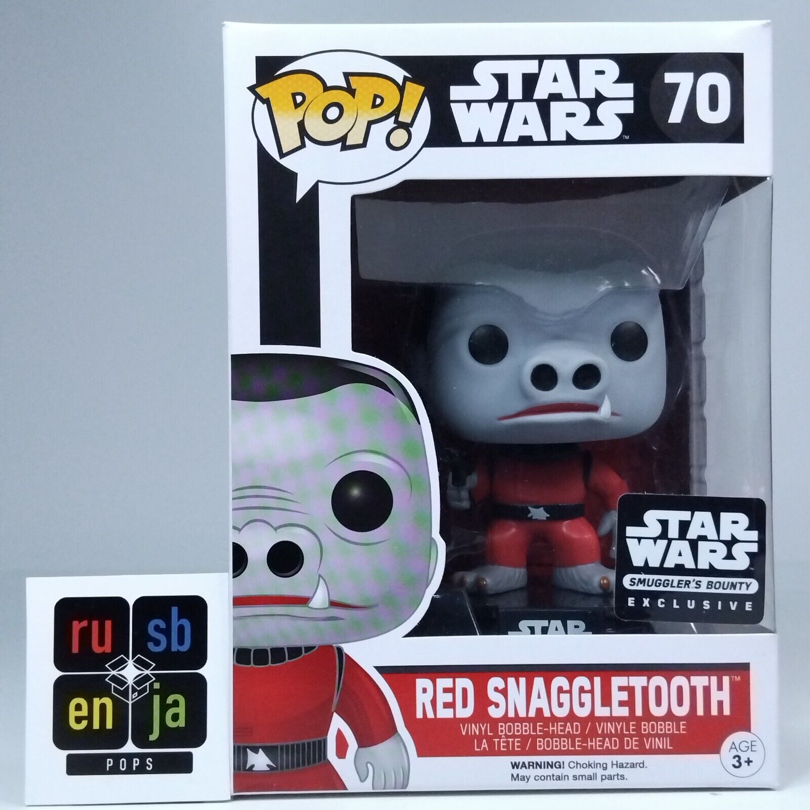 Funko Pop! Star Wars Red Snaggletooth Smuggler's Bounty Exclusive #70