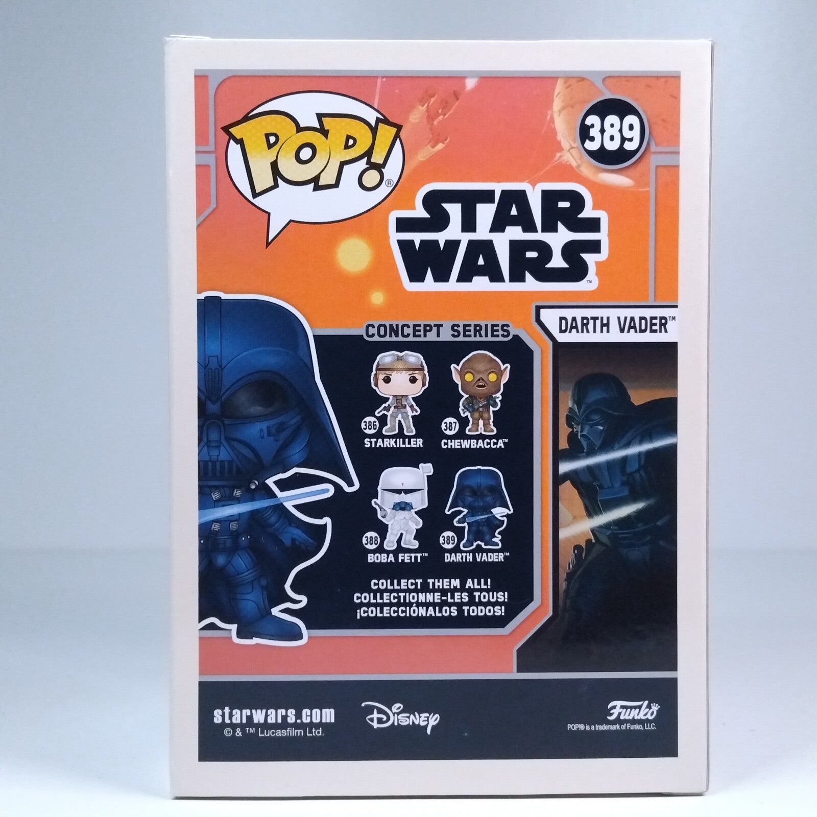 Funko Pop! Star Wars Concept Series - Darth Vader Exclusive #389