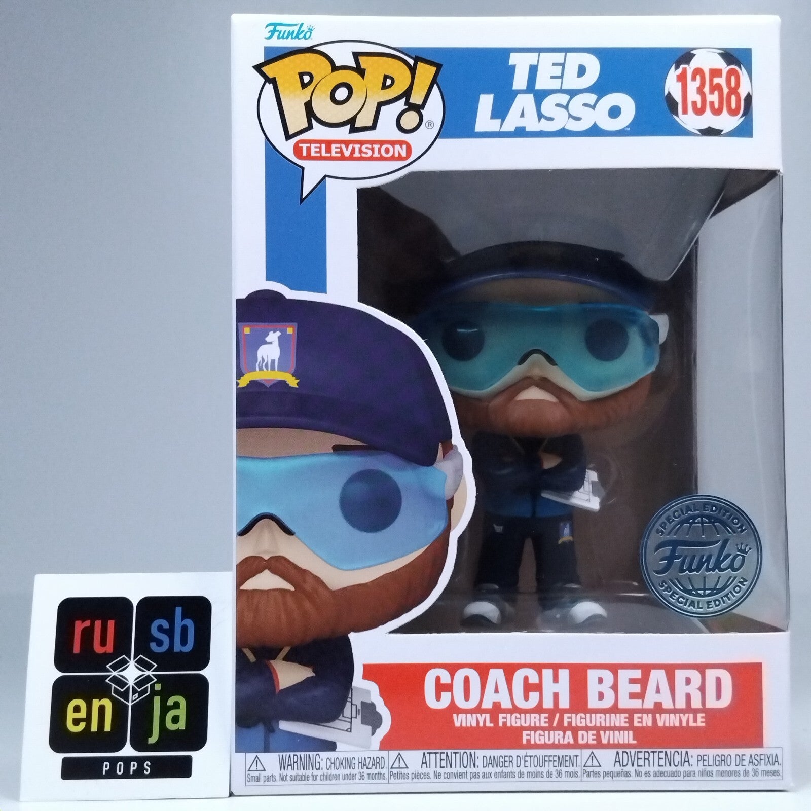 Funko Pop! TV Ted Lasso Coach Beard Special Edition #1358