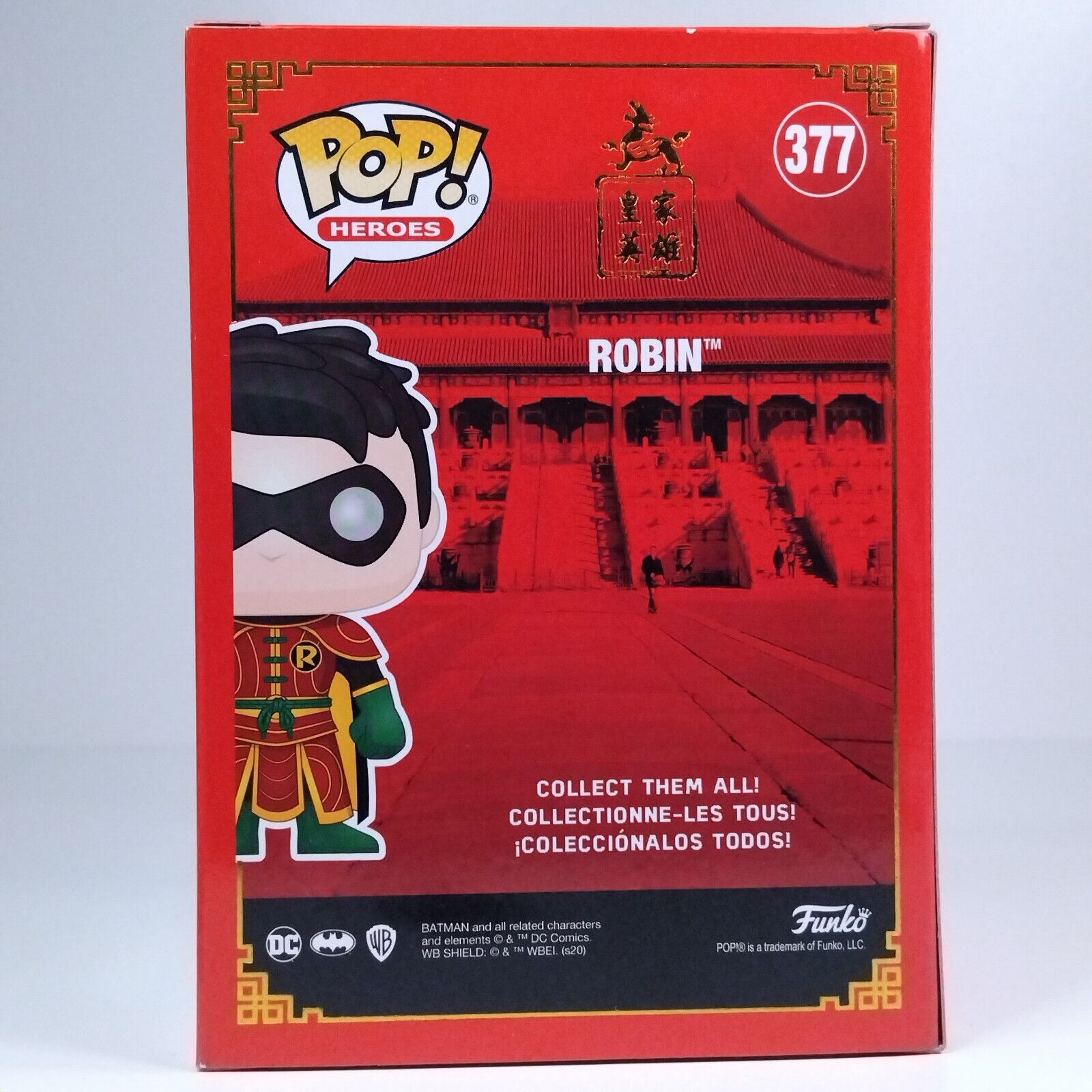 Funko Pop! DC Heroes Imperial Palace Robin Patina Limited Edition #377