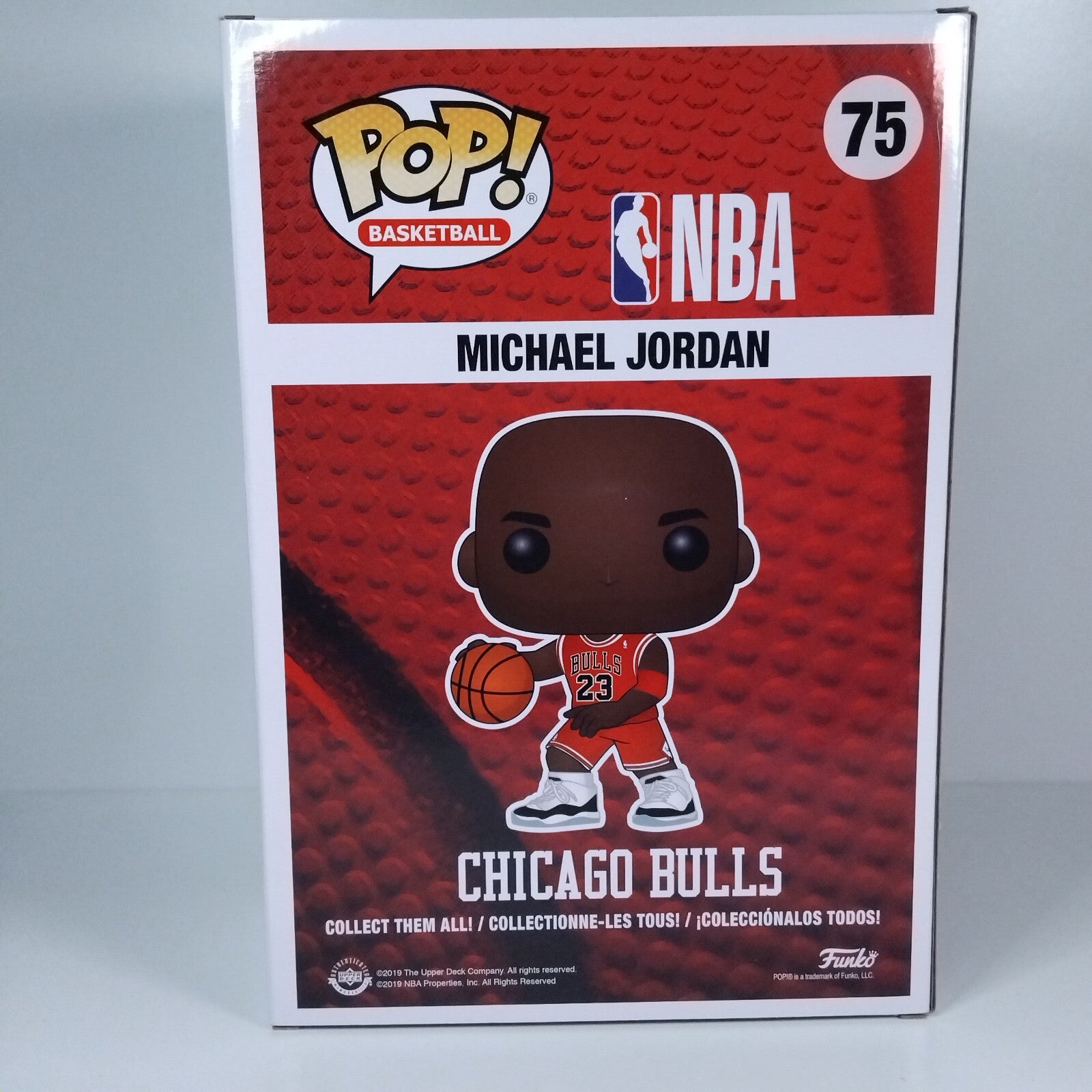 Funko Pop! Sports NBA Basketball Chicago Bulls Michael Jordan 10" Inch #75