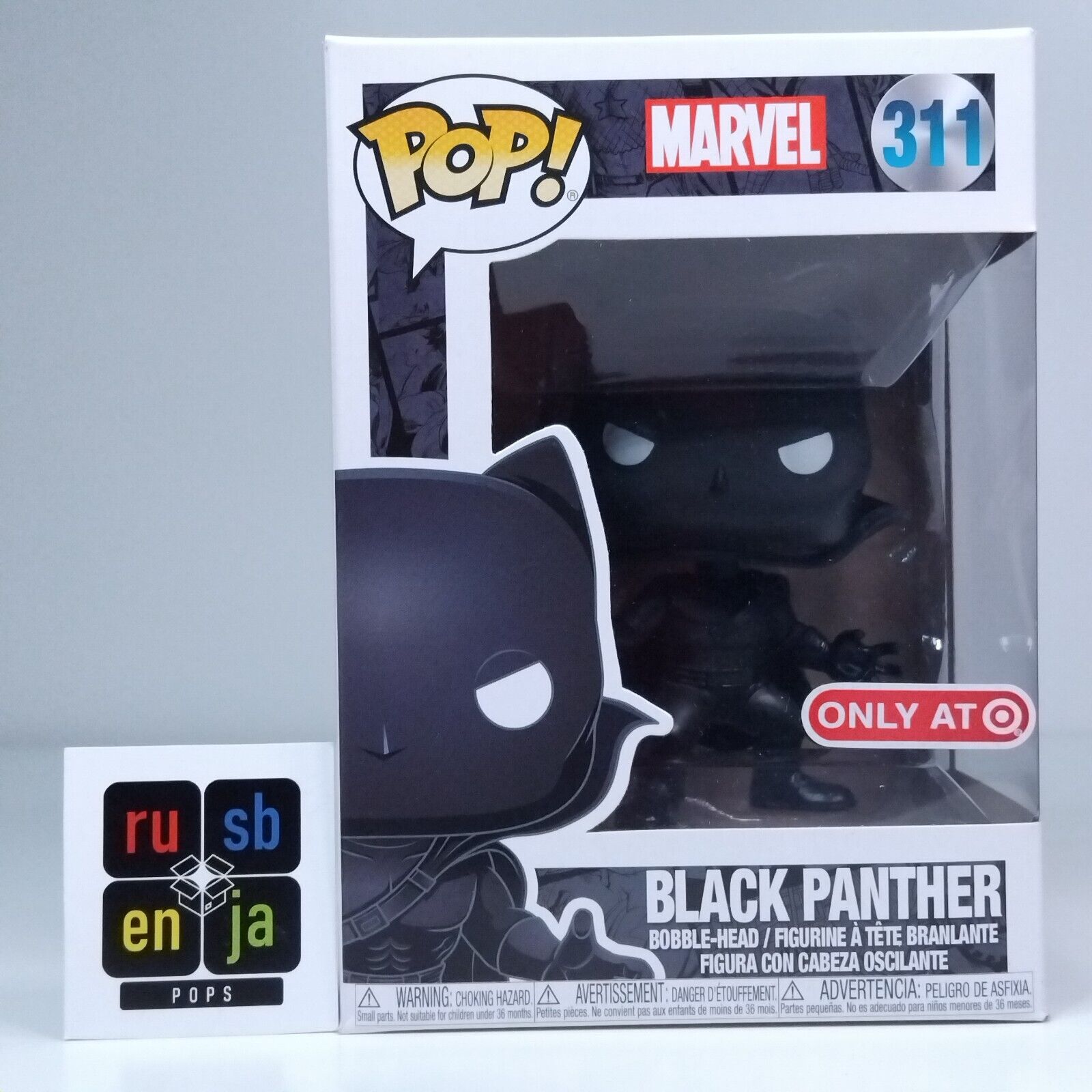 Funko Pop! Marvel Black Panther Target Exclusive #311