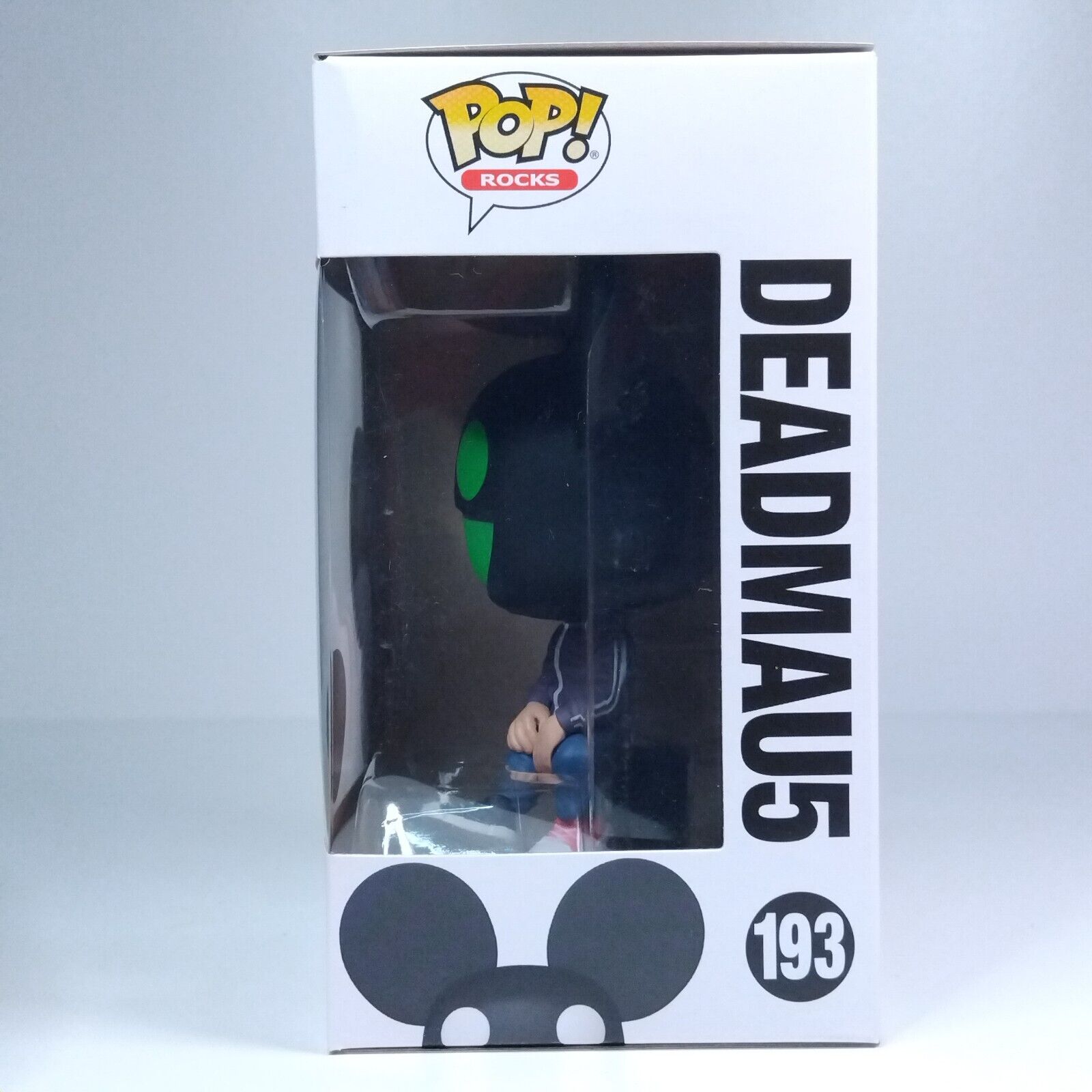 Funko Pop! Rocks Music Deadmau5 Glows in the Dark #193 FADED BOX FRONT