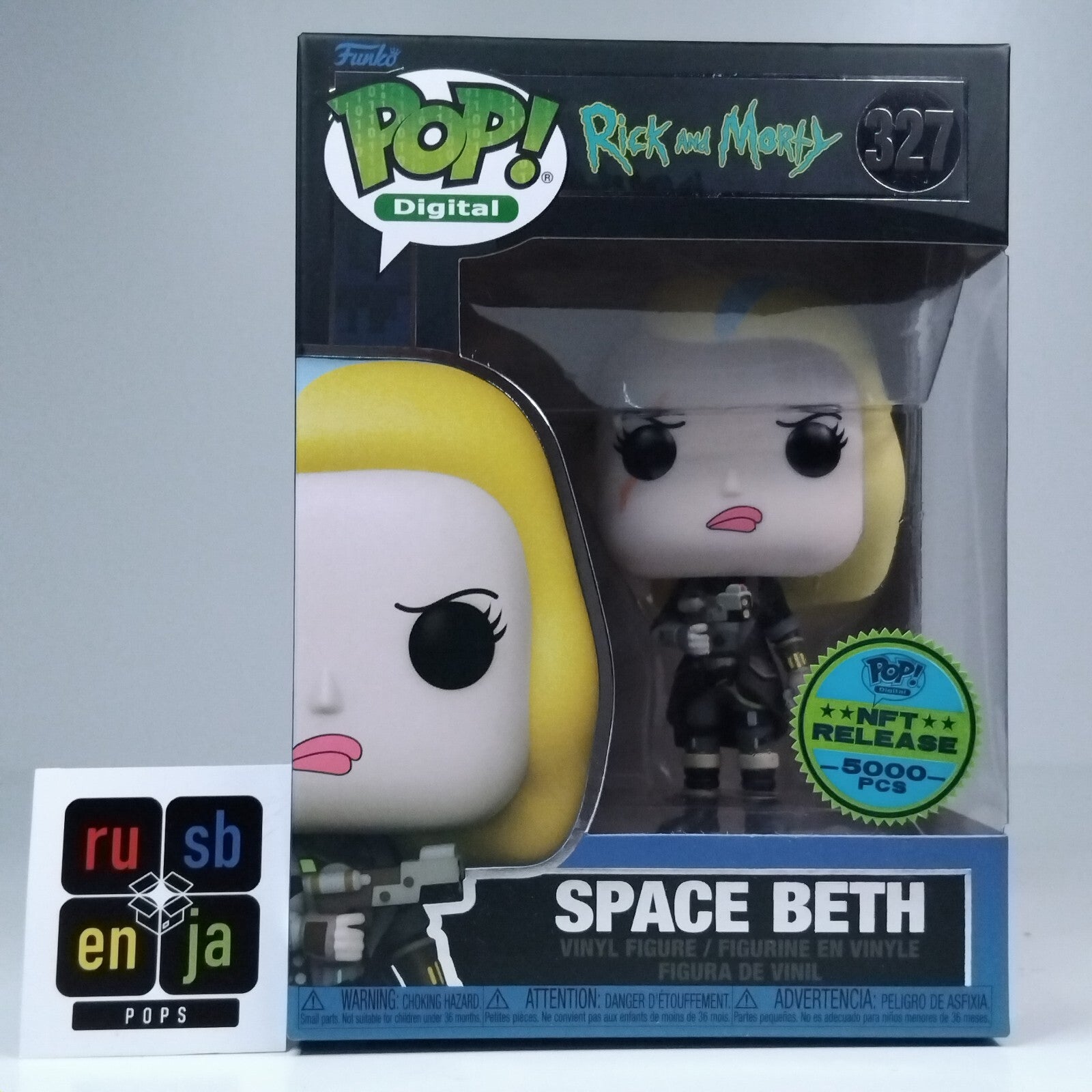 Funko Pop! Digital Animation Rick & Morty Space Beth 5,000 Pcs #327