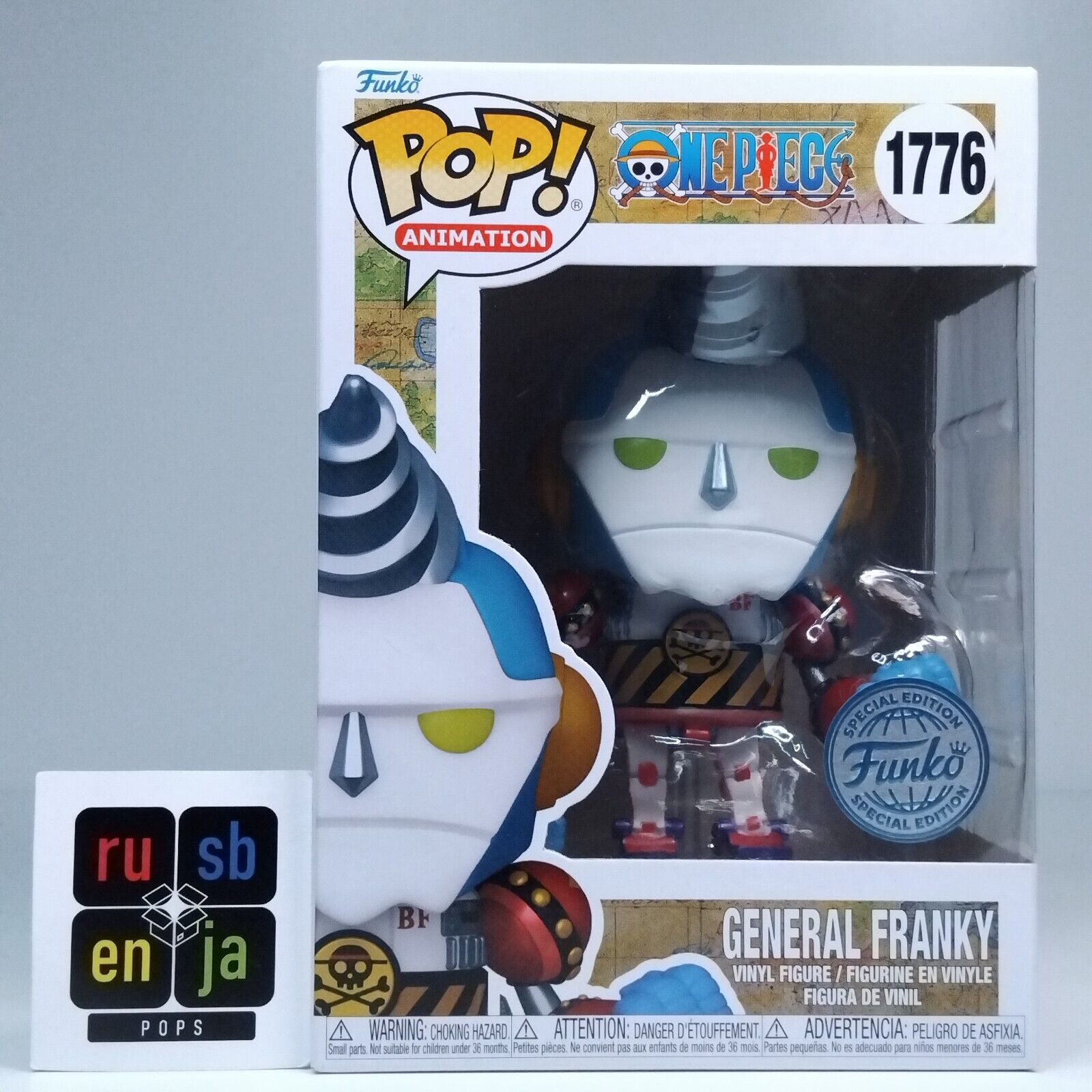 Funko Pop! Anime One Piece General Franky Special Edition #1776