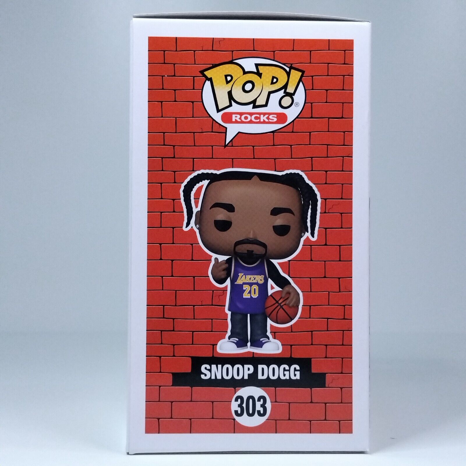 Funko Pop! Music Rocks Snoop Dogg Lakers Jersey 15,000 Pcs #303